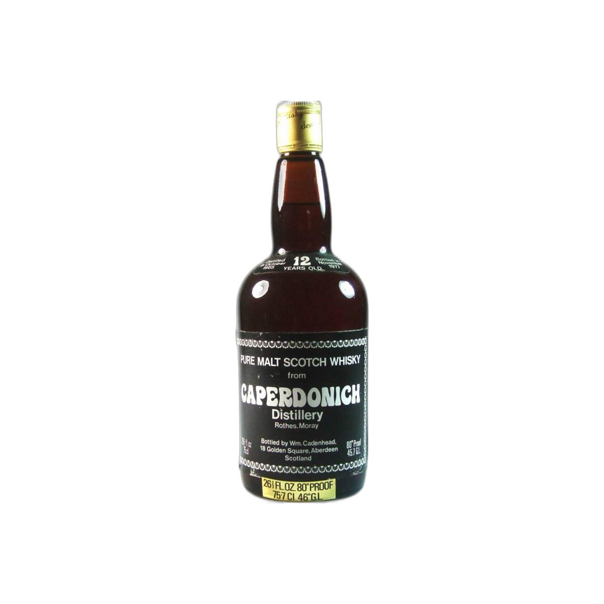 Caperdonich 1965 12 Years Single Malt Whisky