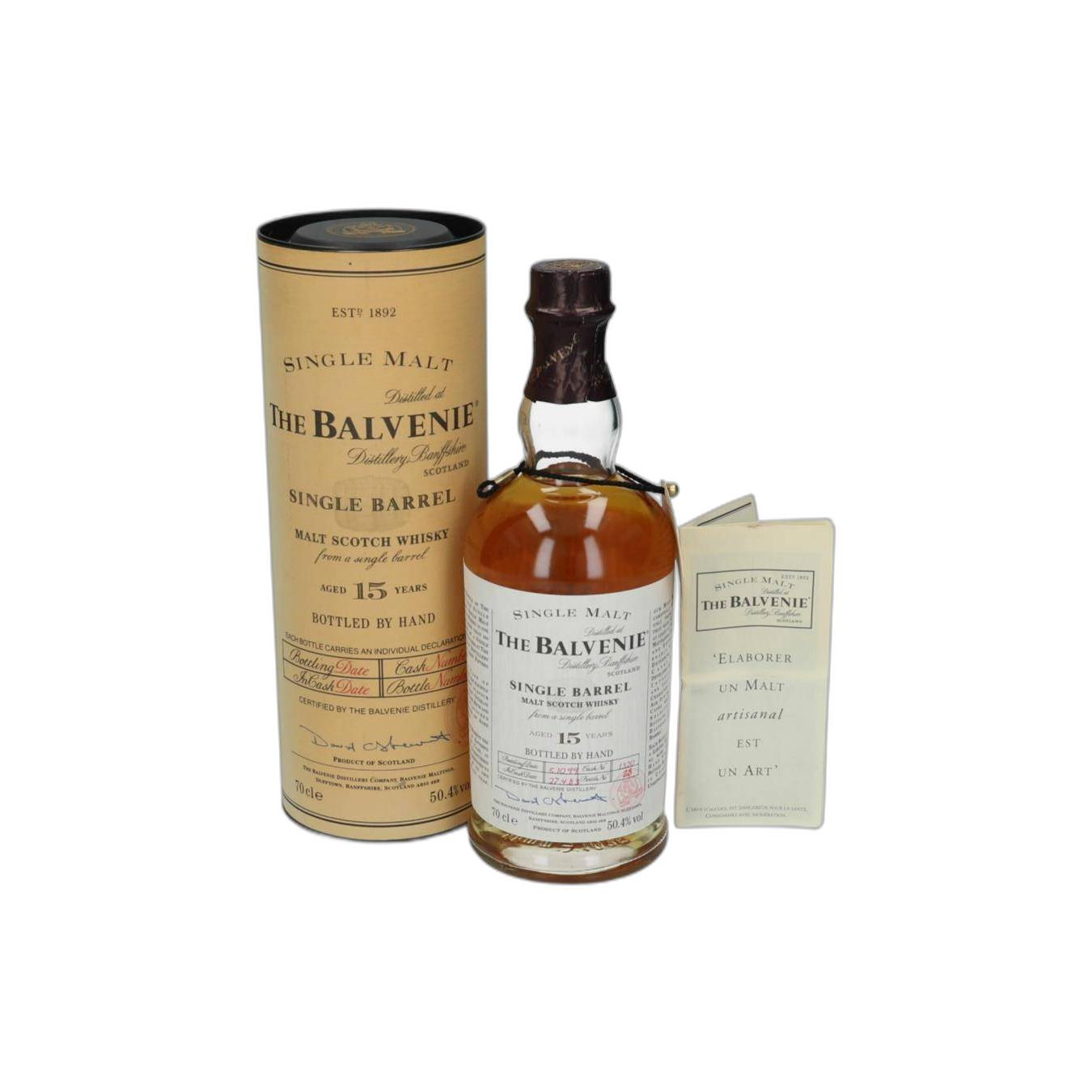 The Balvenie Single Cask 1983 15 Years Single Malt Whisky