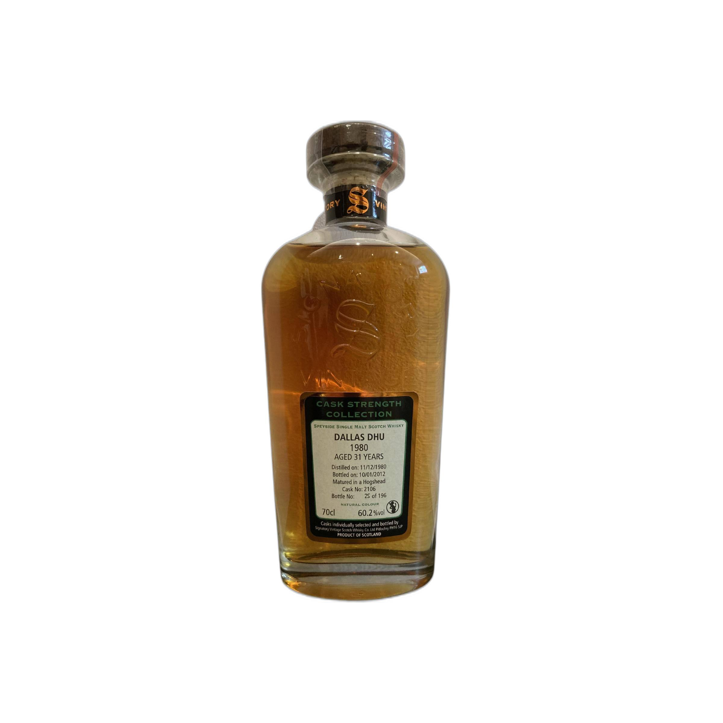 Dallas Dhu Cask Strength Collection 1980 31 Years Single Malt Whisky