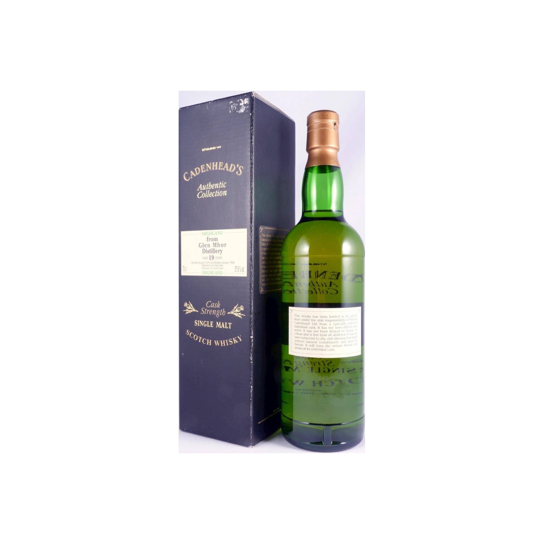 Glen Mhor Authentic Collection 1976 19 Years Single Malt Whisky 3