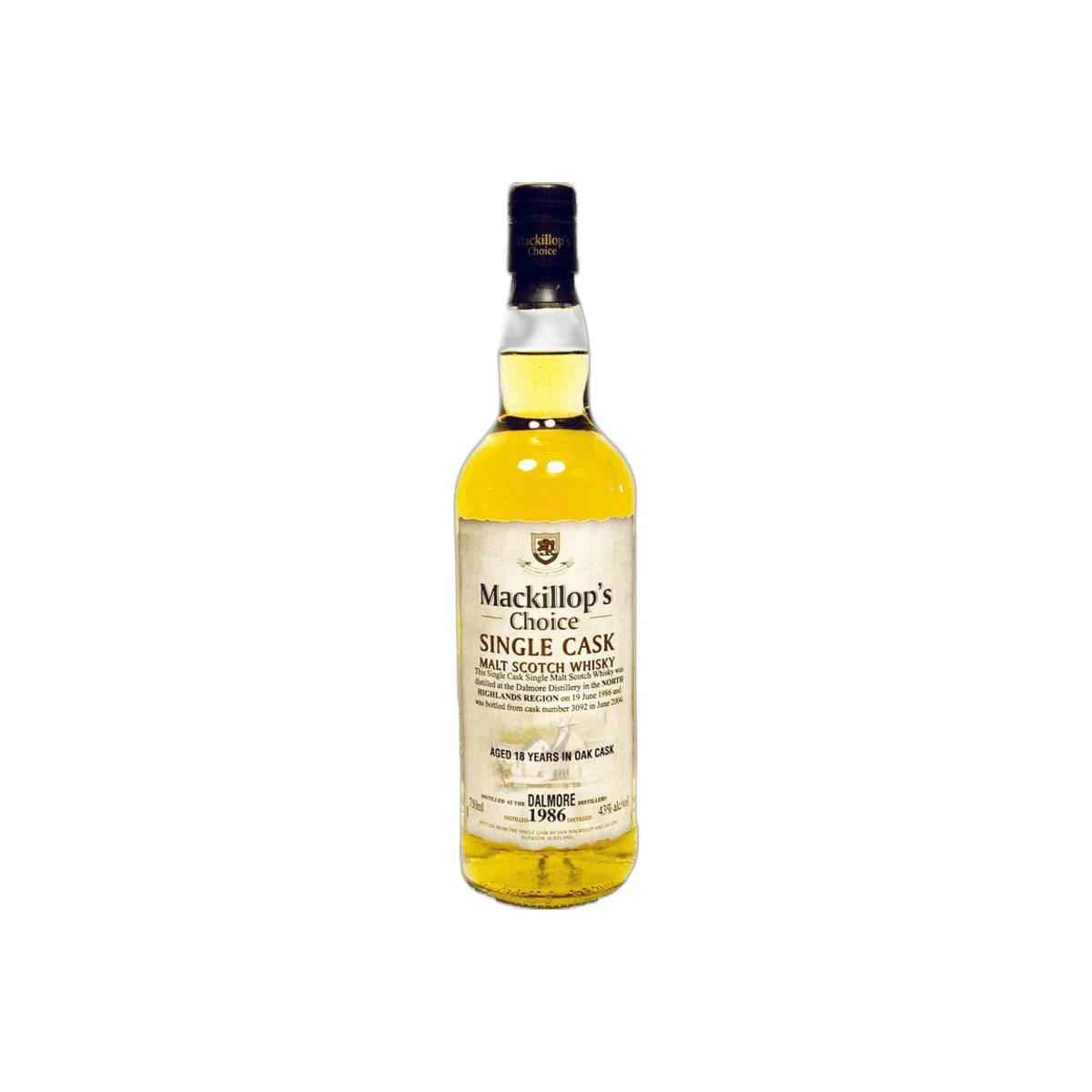 The Dalmore Single Cask 1986 18 Years Single Malt Whisky