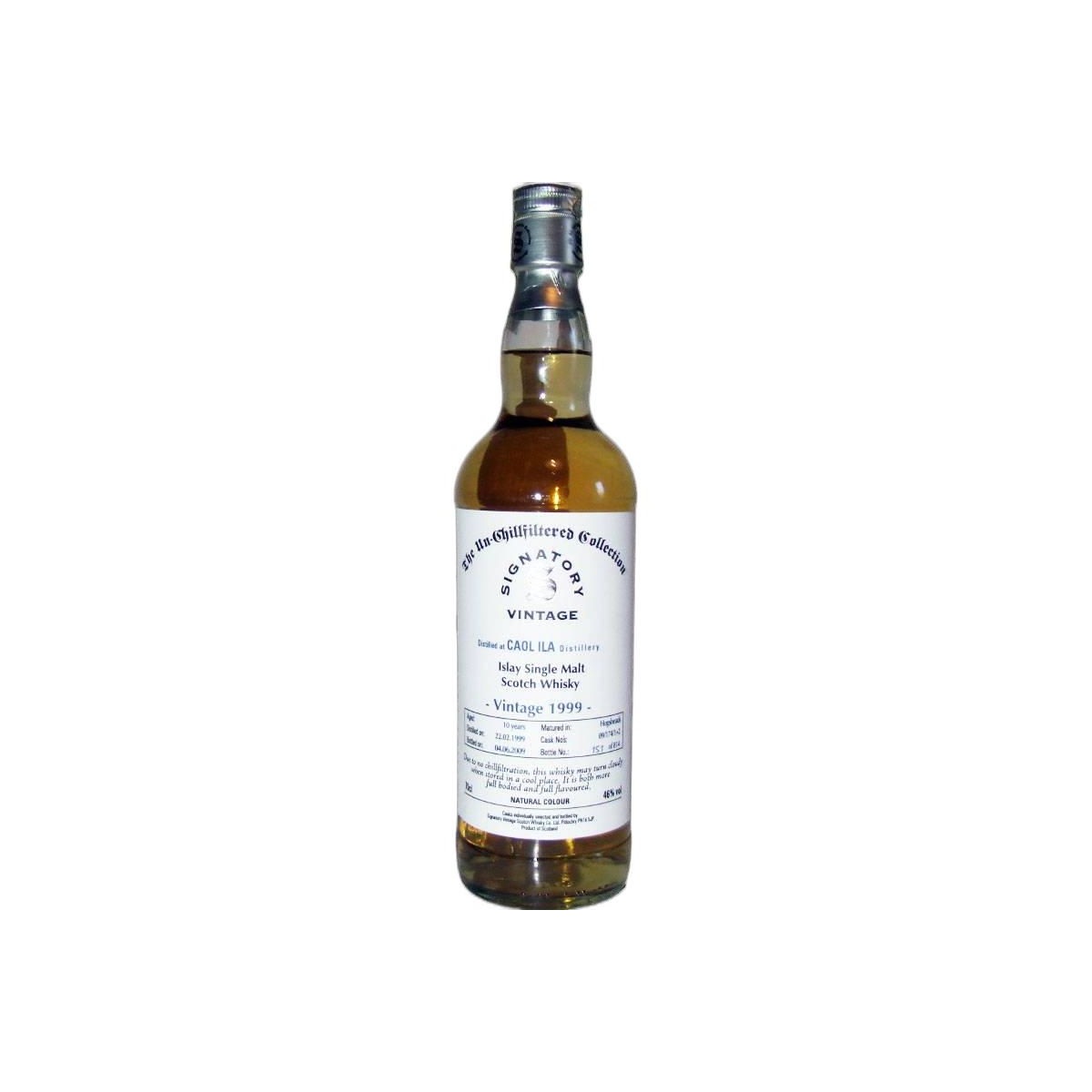 Caol Ila The Un-Chillfiltered Collection 1999 10 Years Single Malt Whisky