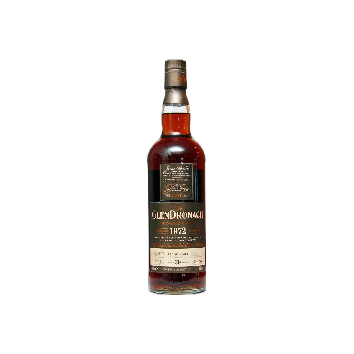 GlenDronach Single Cask 1972 39 Years Single Malt Whisky