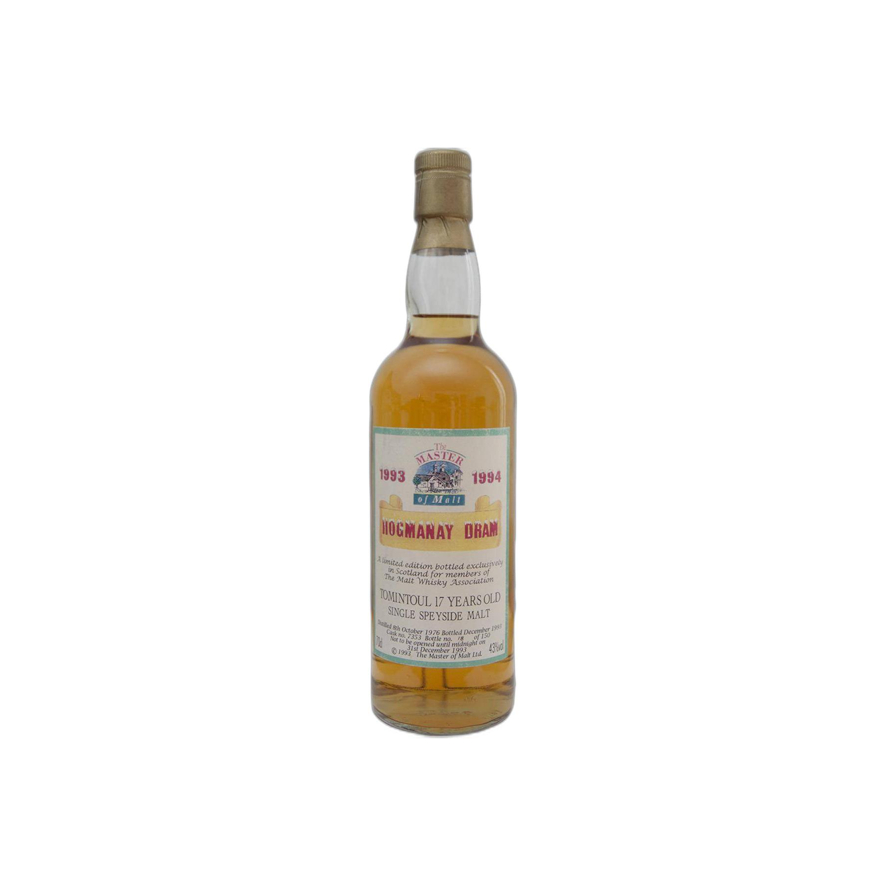 Tomintoul 1976 17 Years Single Malt Whisky