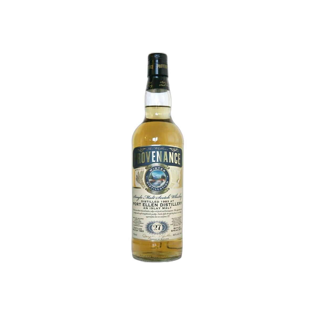 Port Ellen McGibbon's Provenance 1983 27 Years Single Malt Whisky