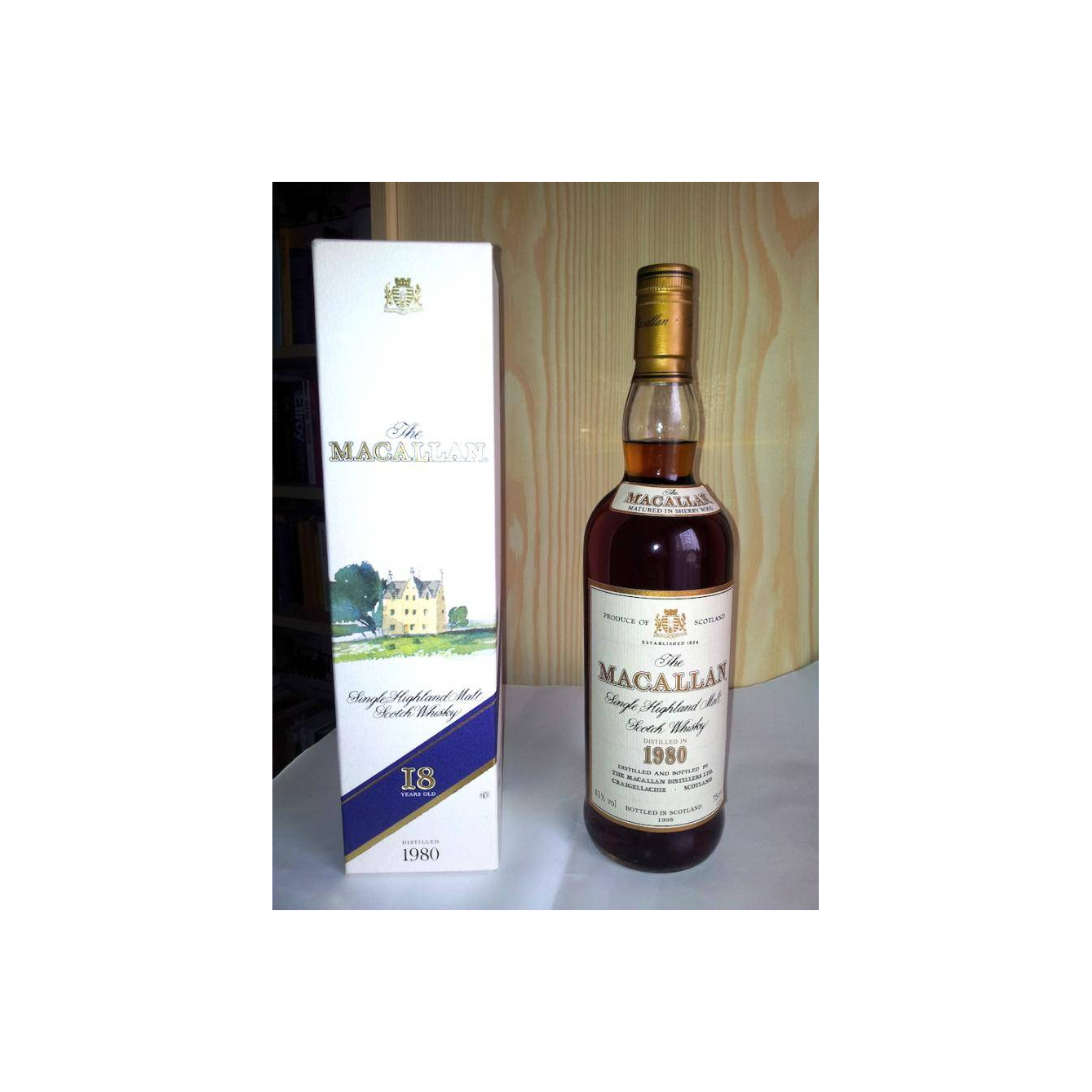 The Macallan 1980 18 Years Single Malt Whisky