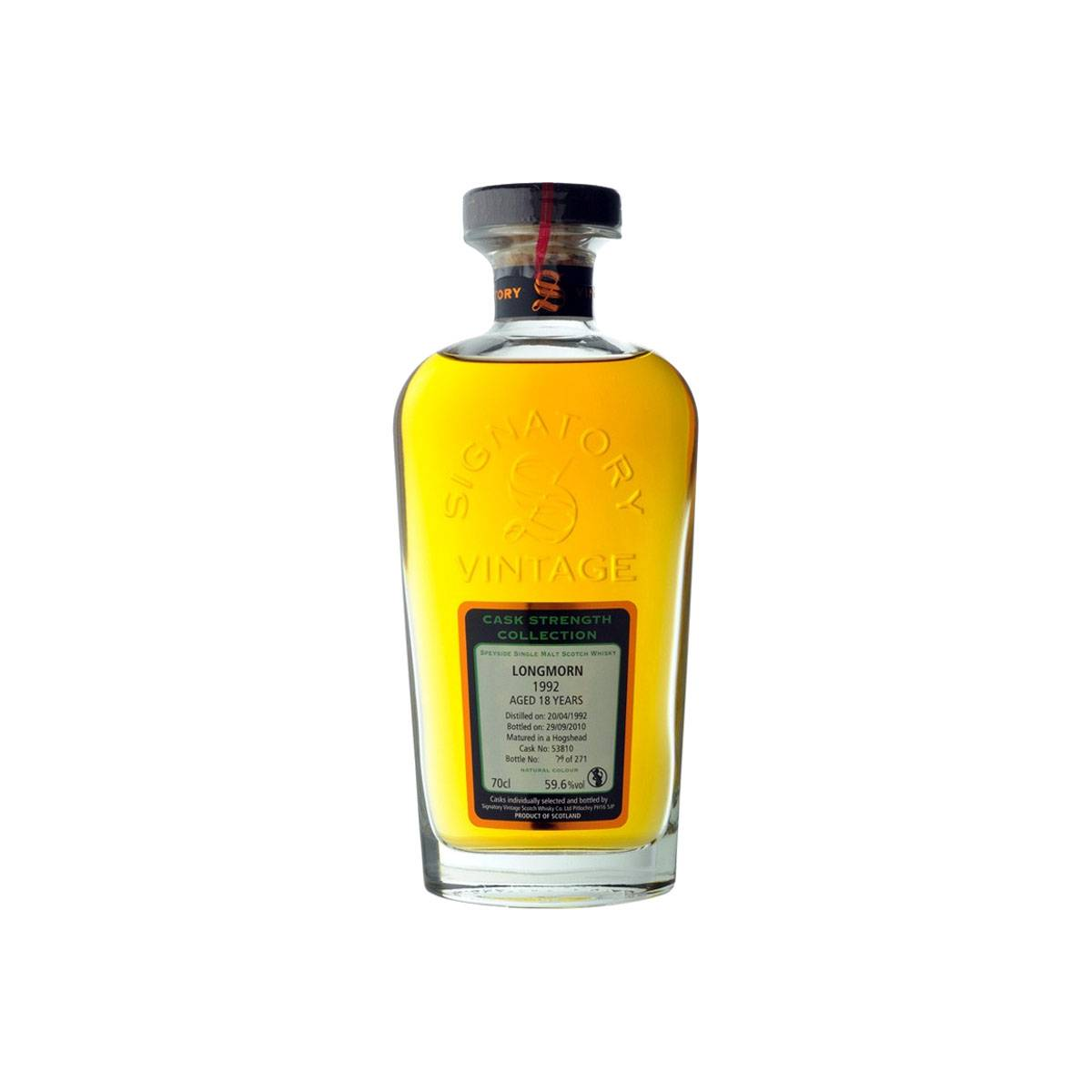 Longmorn Cask Strength Collection 1992 18 Years Single Malt Whisky