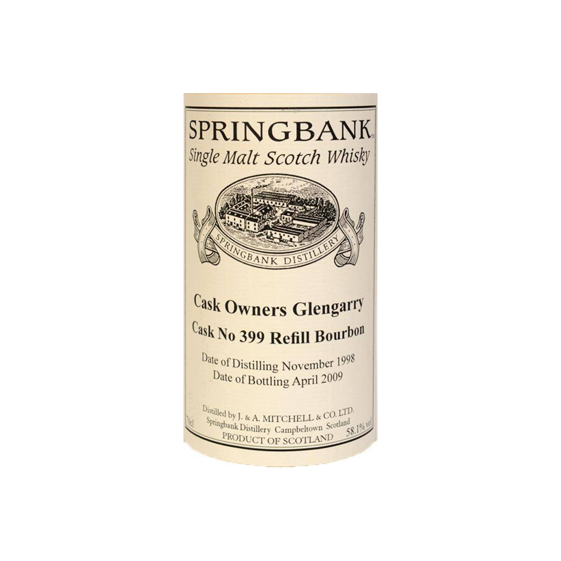 Springbank 1998 10 Years Single Malt Whisky 2