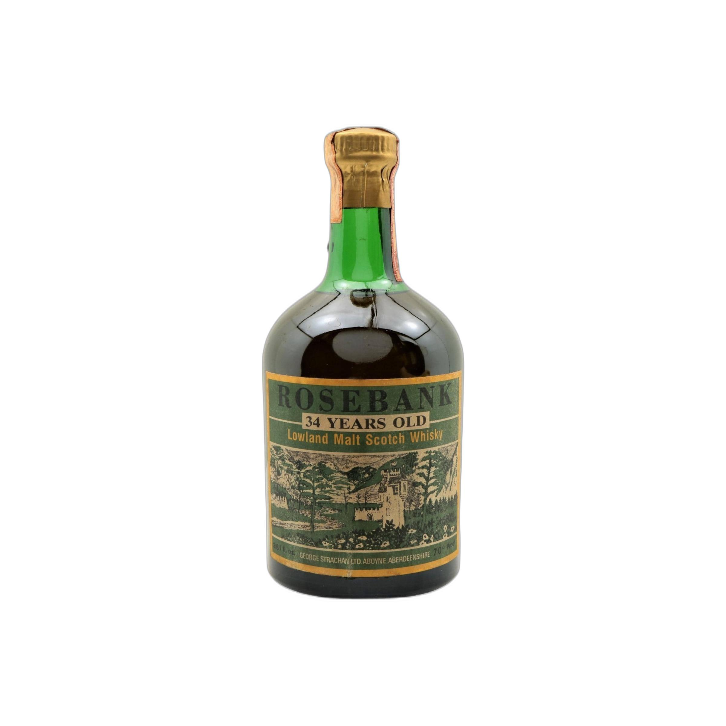 Rosebank 34 Years Single Malt Whisky