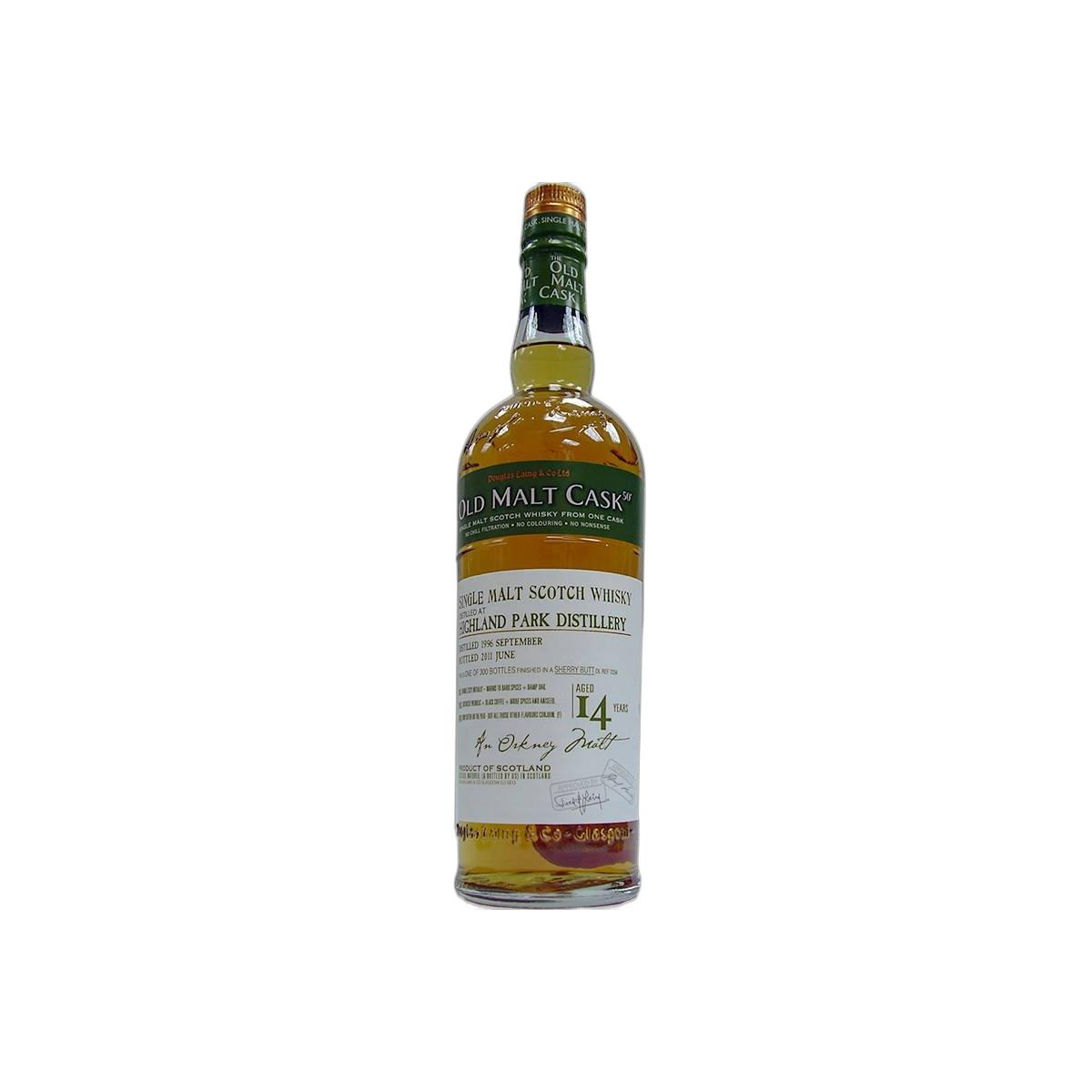Highland Park Old Malt Cask 1996 14 Years Single Malt Whisky