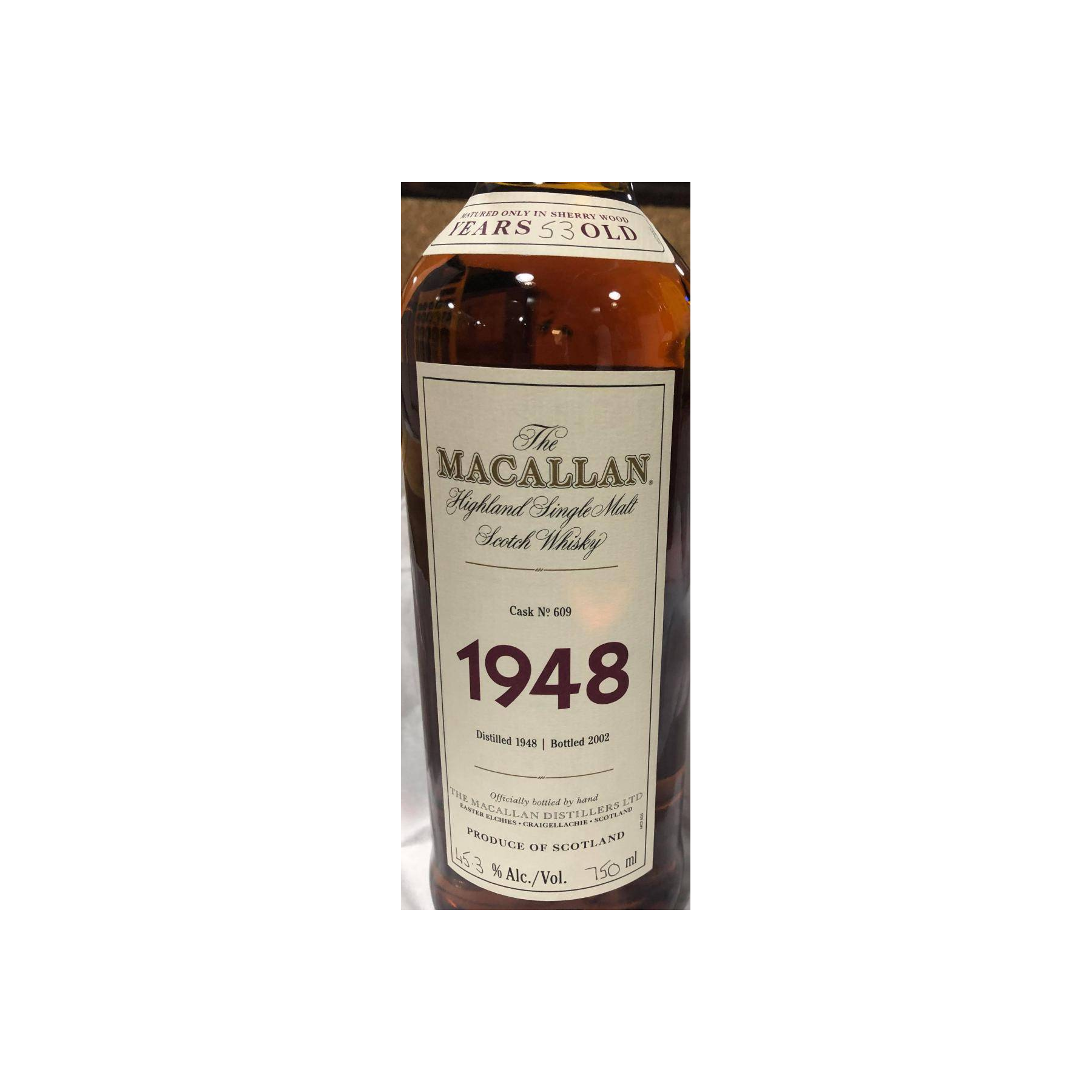 The Macallan 1948 53 Years Single Malt Whisky