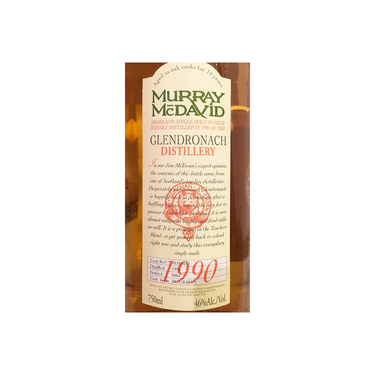 GlenDronach 1990 14 Years Single Malt Whisky 2