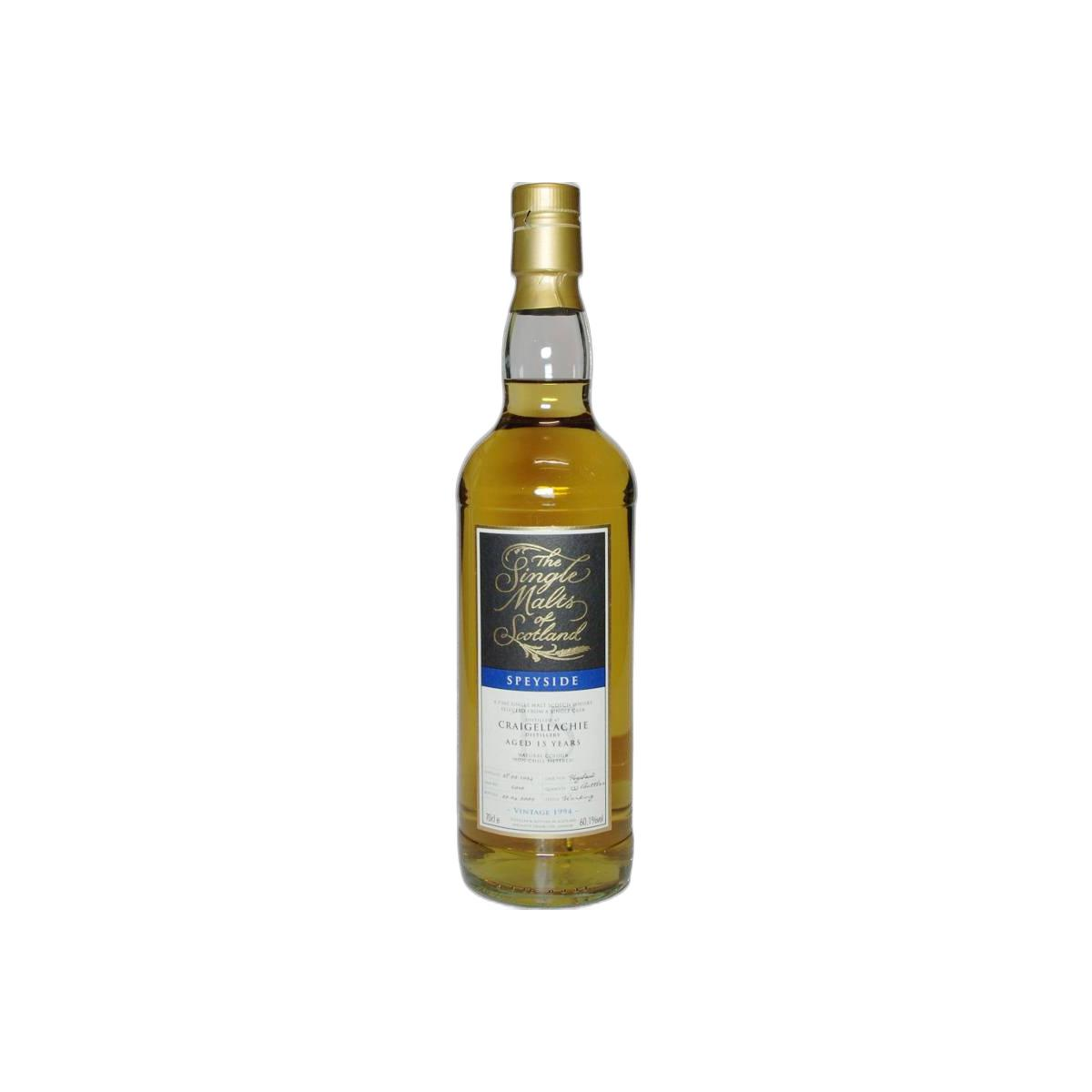 Craigellachie The Single Malts of Scotland 1994 15 Years Single Malt Whisky