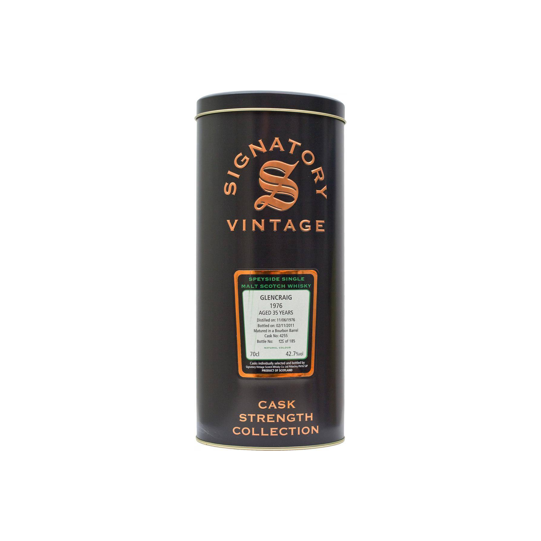 Glenburgie Cask Strength Collection 1976 35 Years Single Malt Whisky 2
