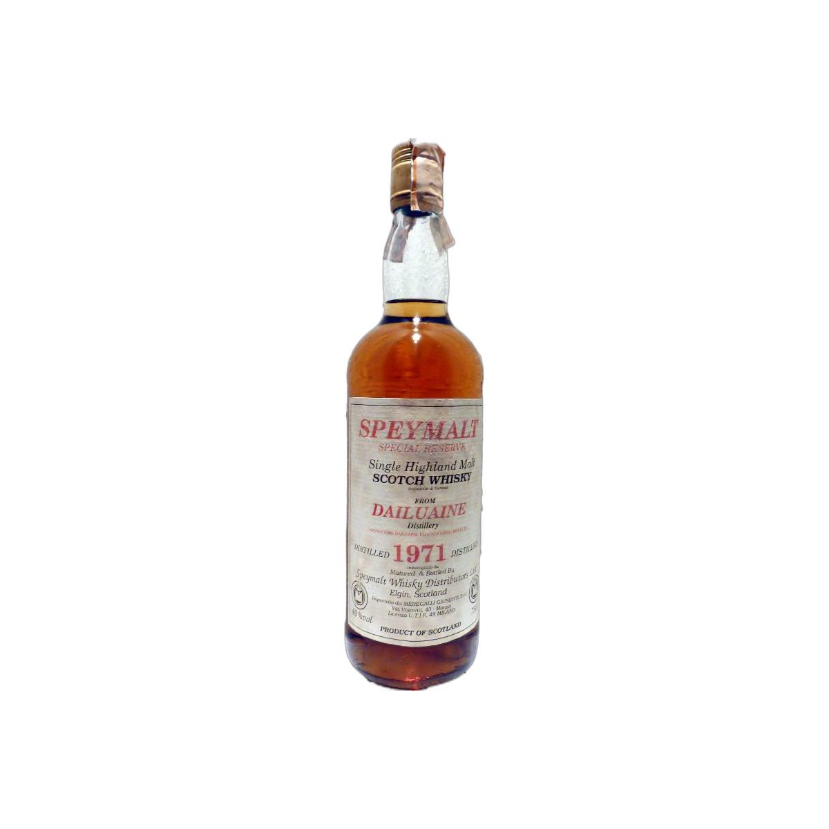 Dailuaine 1971 Single Malt Whisky