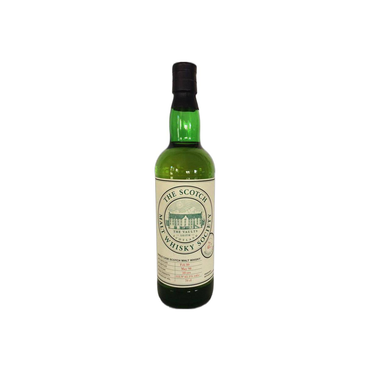The Scotch Malt Whisky Society 1980 18 Years Single Malt Whisky