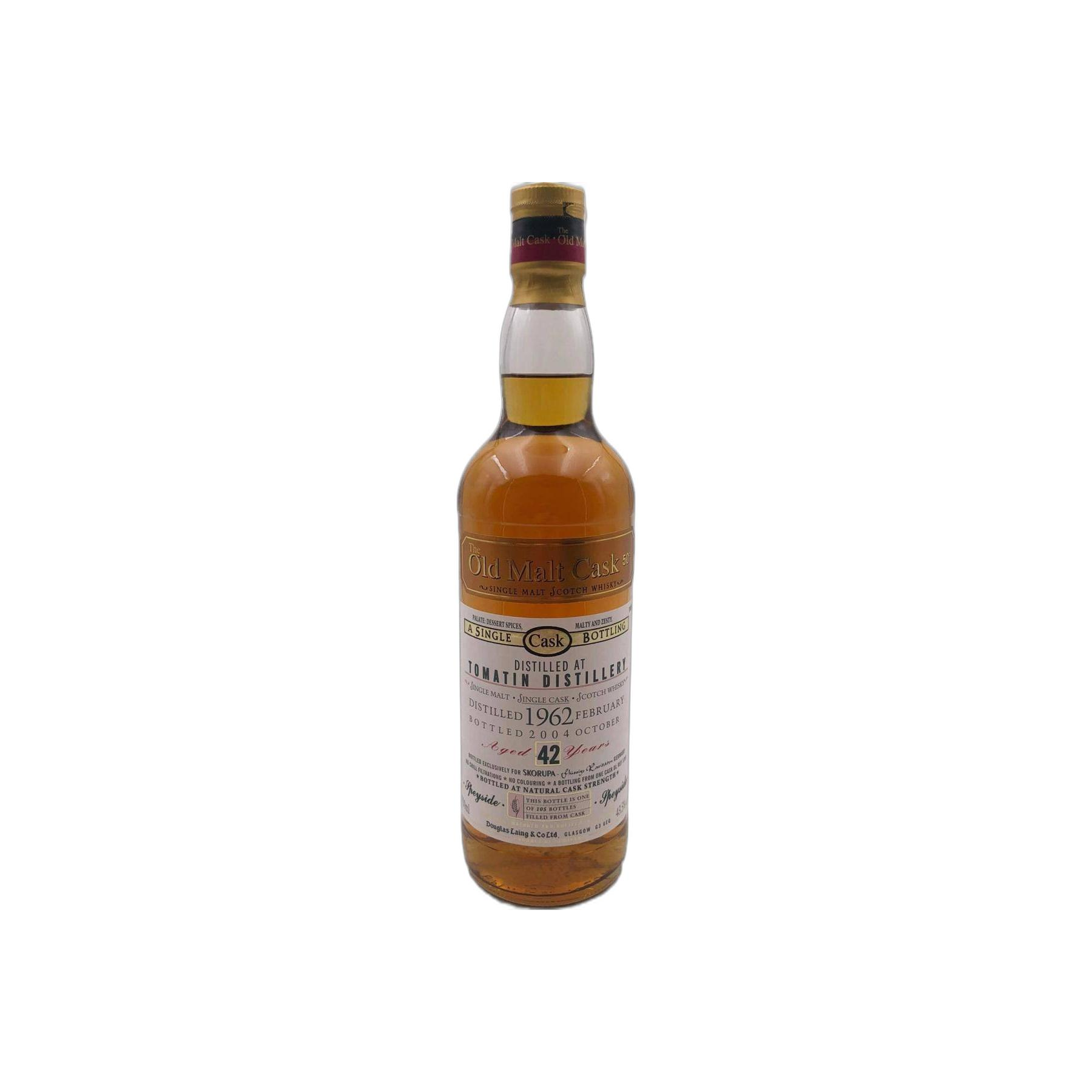 Tomatin Old Malt Cask 1962 42 Years Single Malt Whisky