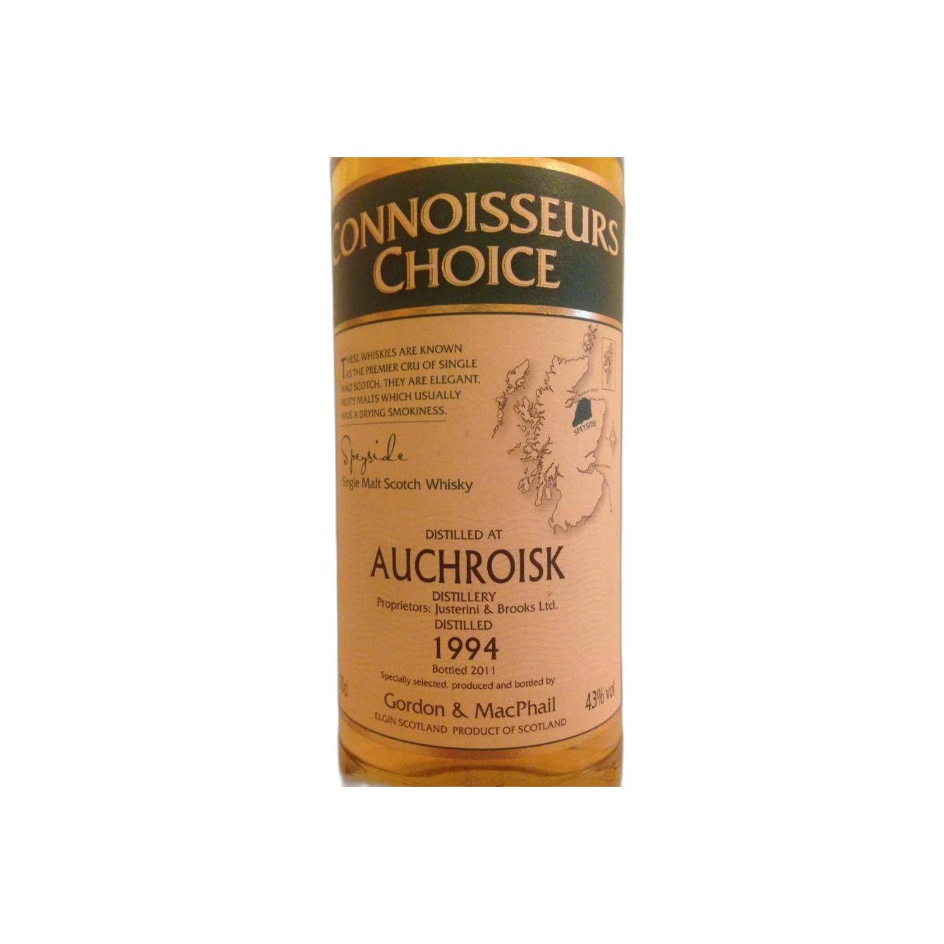 Auchroisk Connoisseurs Choice 1994 17 Years Single Malt Whisky 3