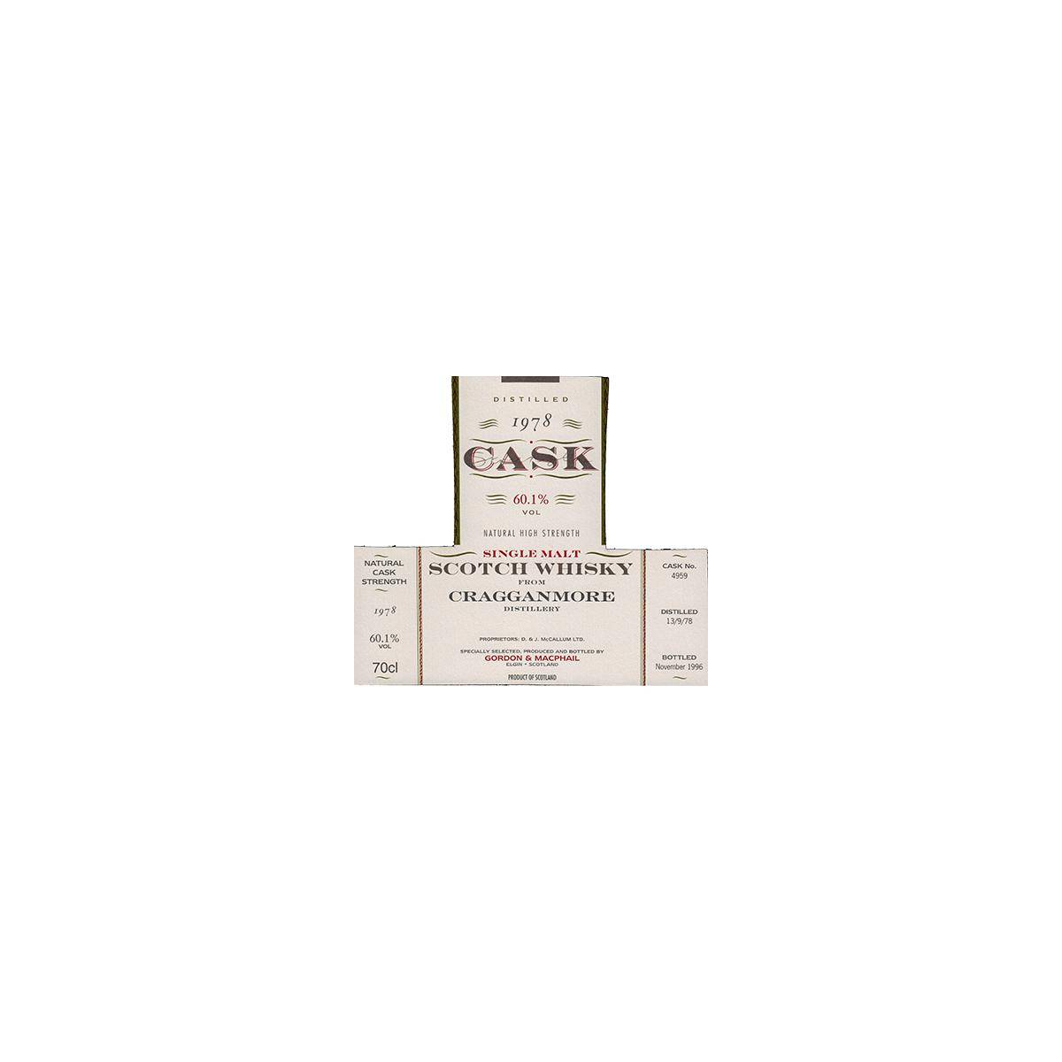 Cragganmore Cask Strength Collection 1978 18 Years Single Malt Whisky 2