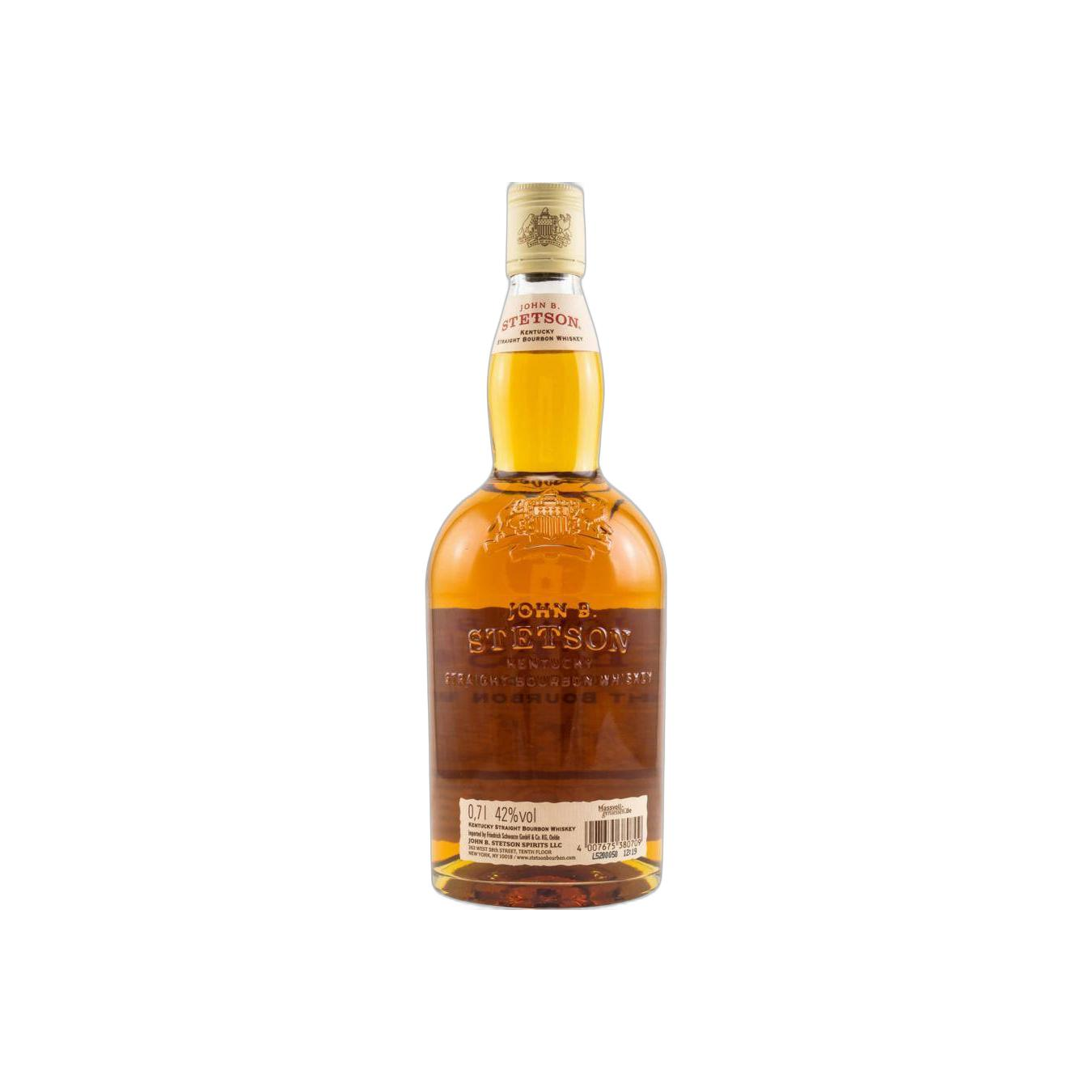 John B. Stetson Kentucky Straight Bourbon Whiskey 2