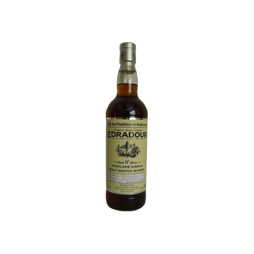 Edradour The Un-Chillfiltered Collection 2001 10 Years Single Malt Whisky
