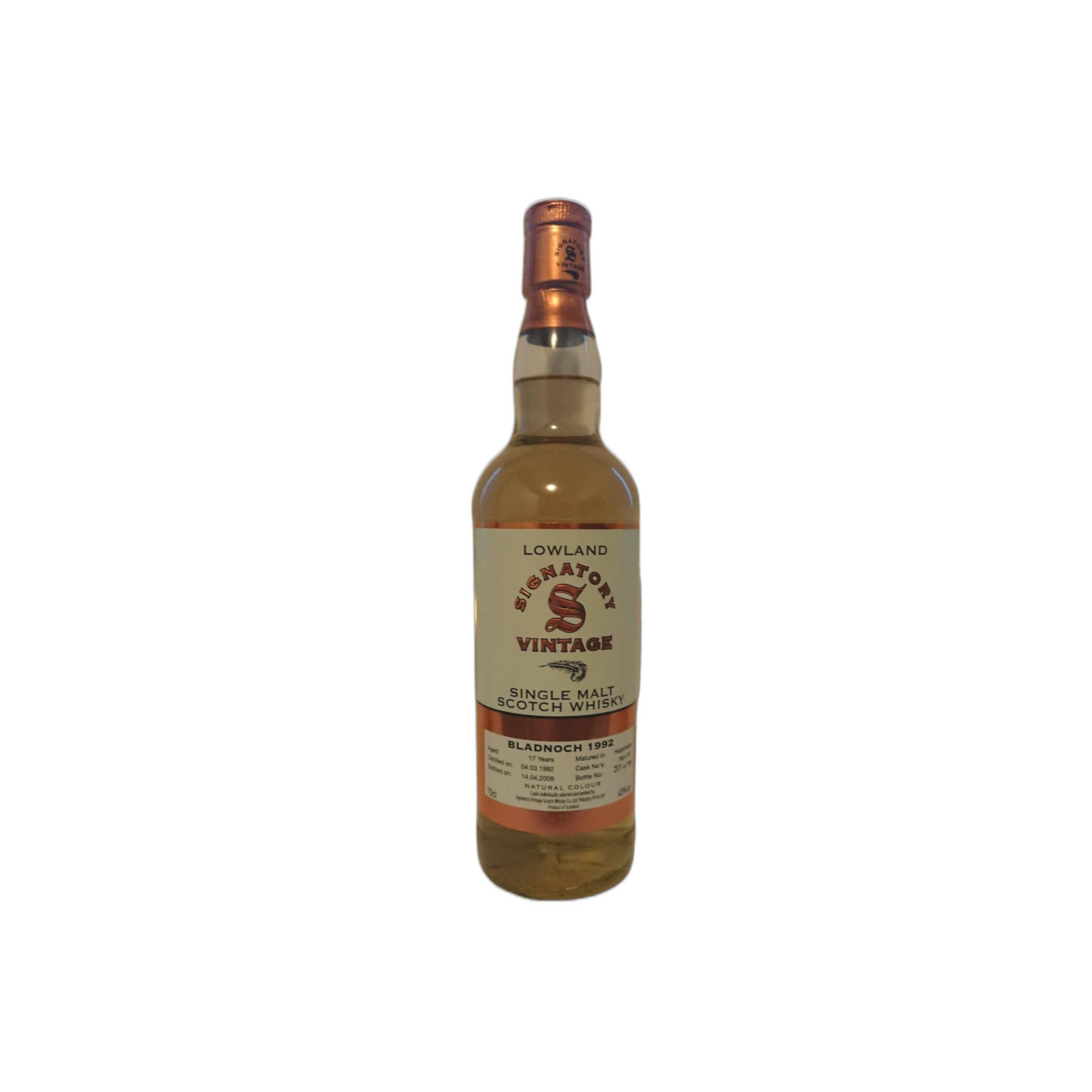 Bladnoch Vintage Collection 1992 17 Years Single Malt Whisky