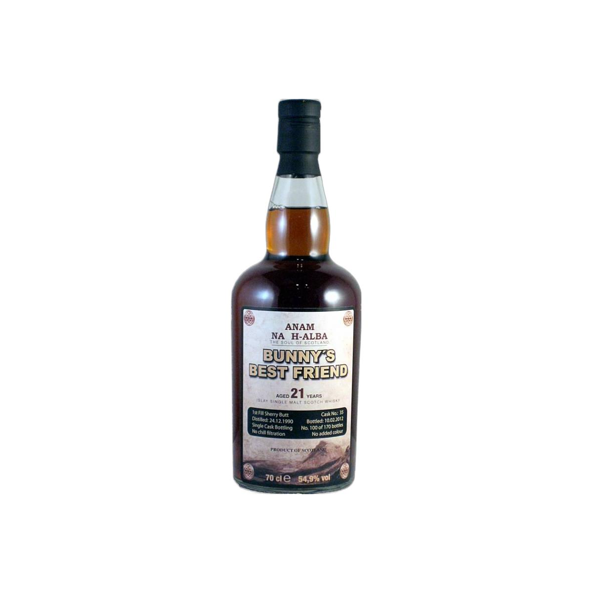 Bunnahabhain 1990 21 Years Single Malt Whisky