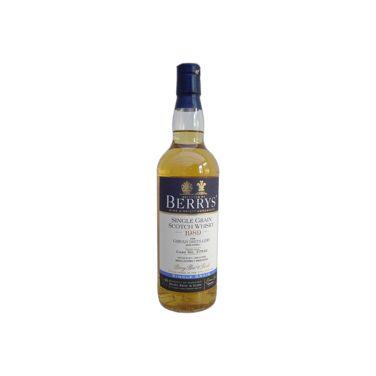 Girvan 1989 22 Years Single Grain Whisky
