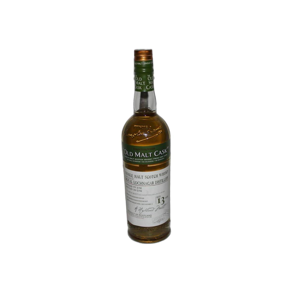 Royal Lochnagar Old Malt Cask 1997 13 Years Single Malt Whisky