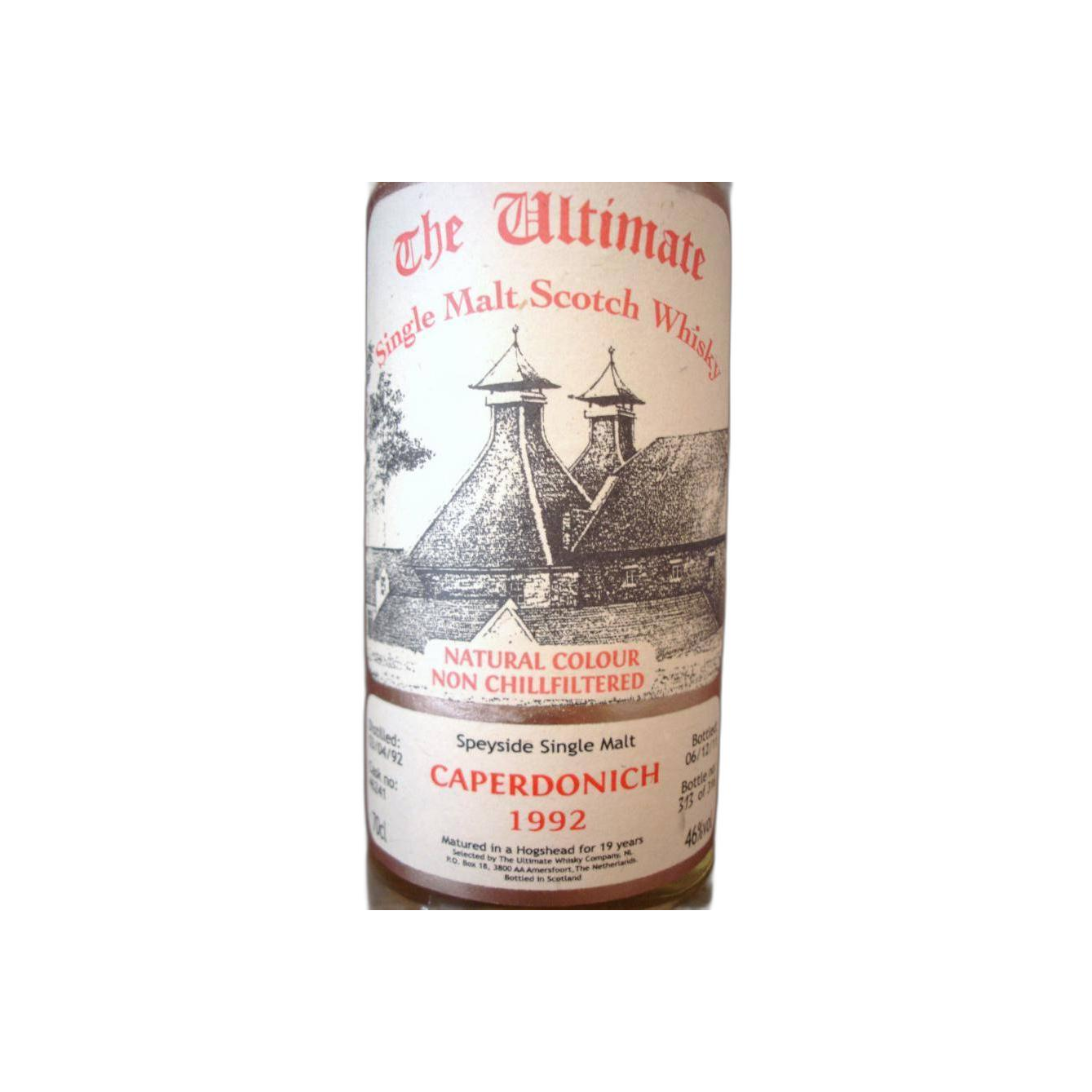 Caperdonich The Ultimate 1992 19 Years Single Malt Whisky 3
