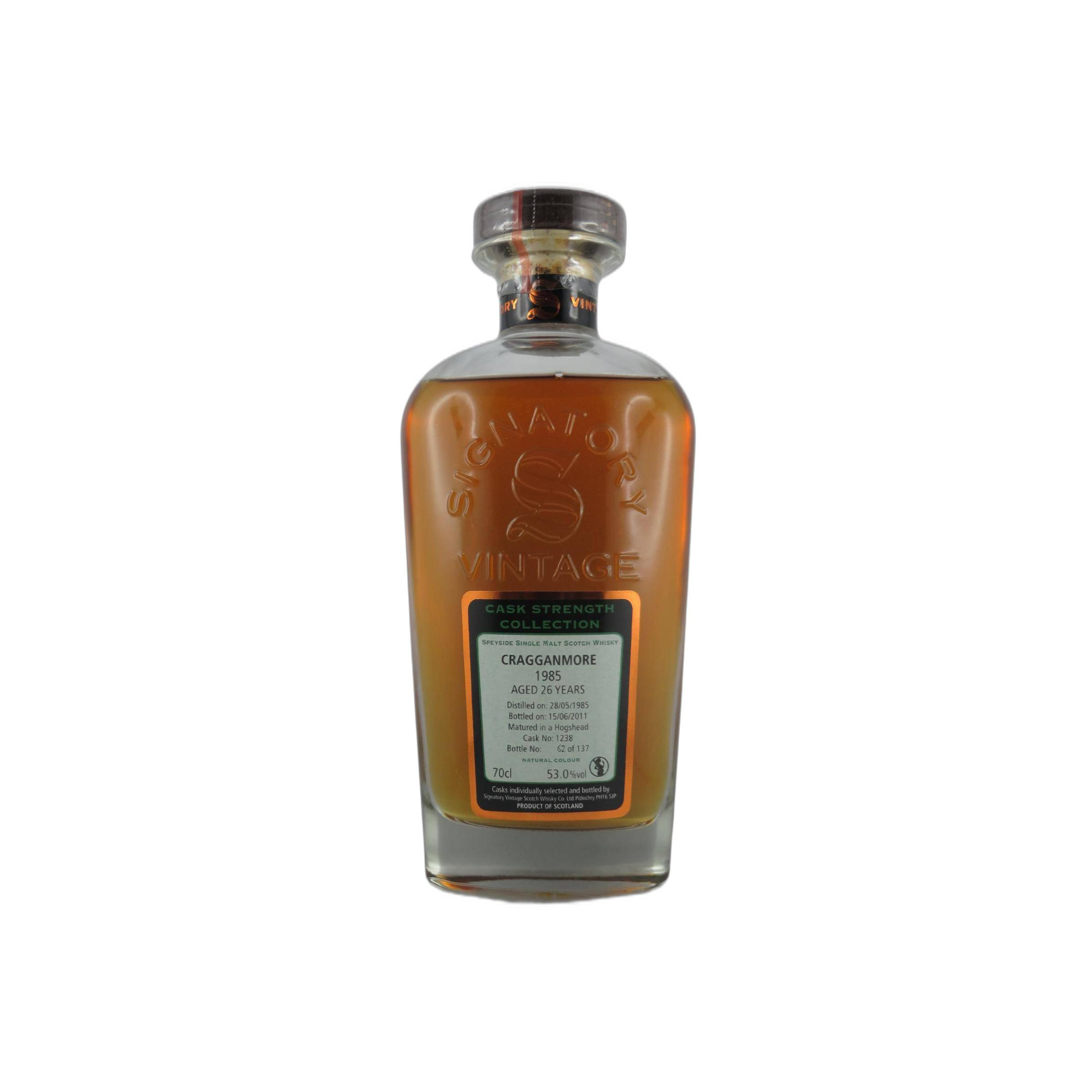 Cragganmore Cask Strength Collection 1985 26 Years Single Malt Whisky