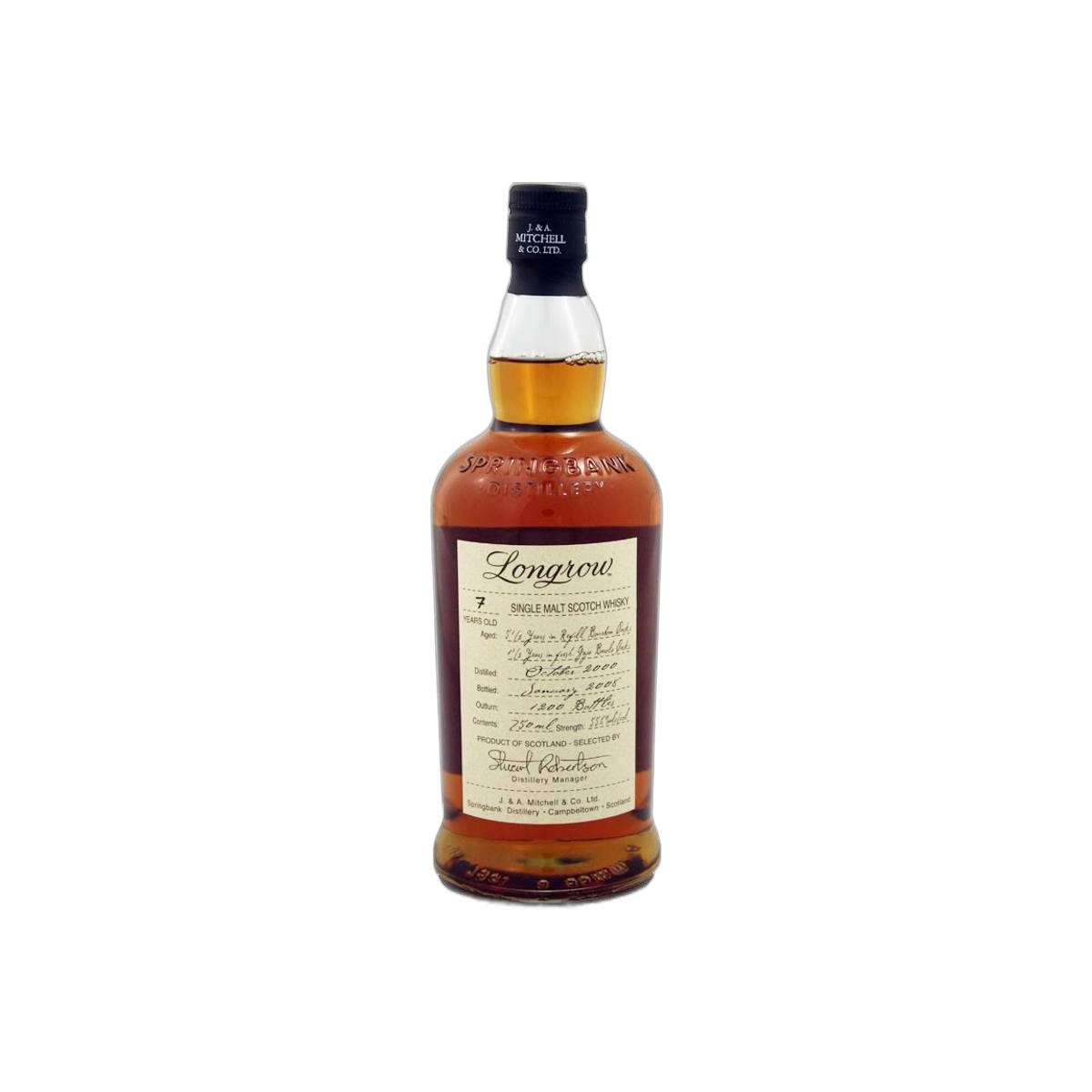 Longrow 2000 7 Years Single Malt Whisky