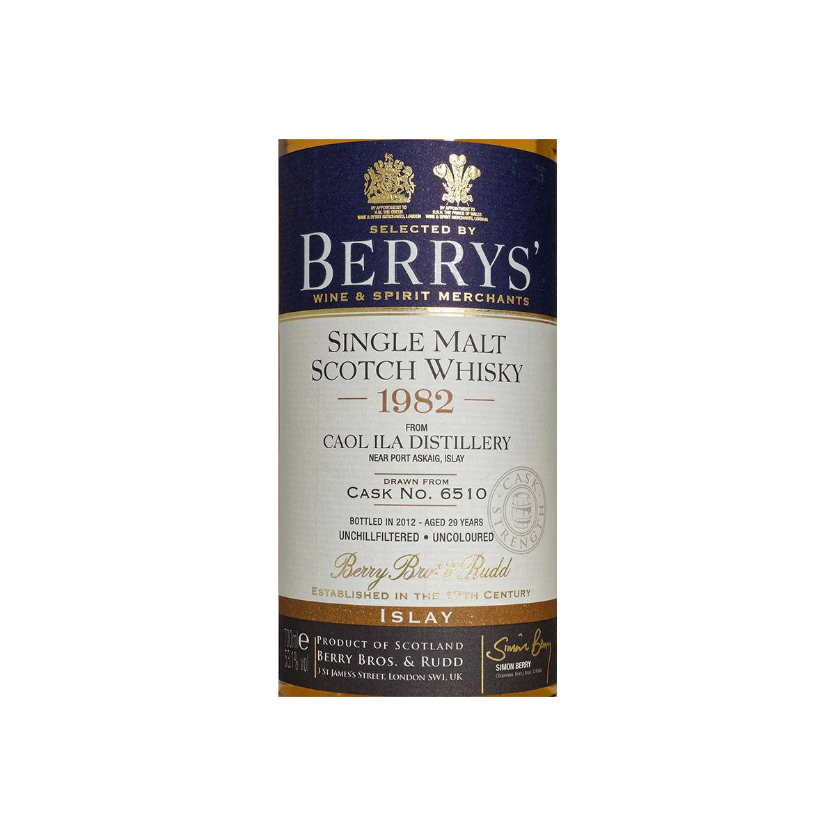 Caol Ila 1982 29 Years Single Malt Whisky 2