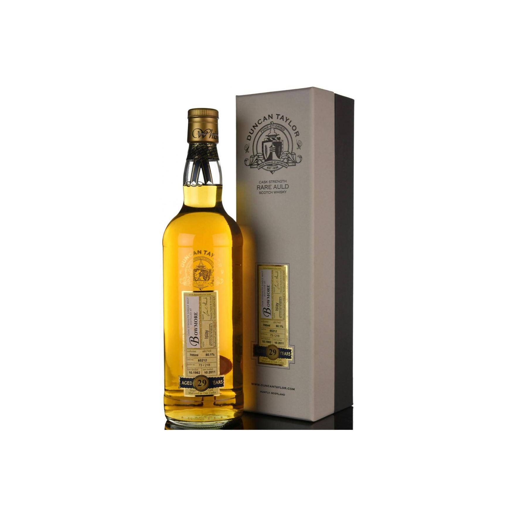 Bowmore Rare Auld 1982 29 Years Single Malt Whisky 2