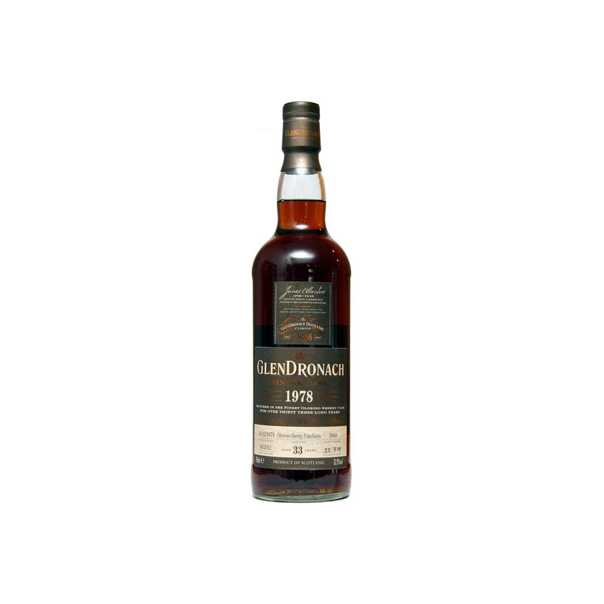 GlenDronach 1978 33 Years Single Malt Whisky