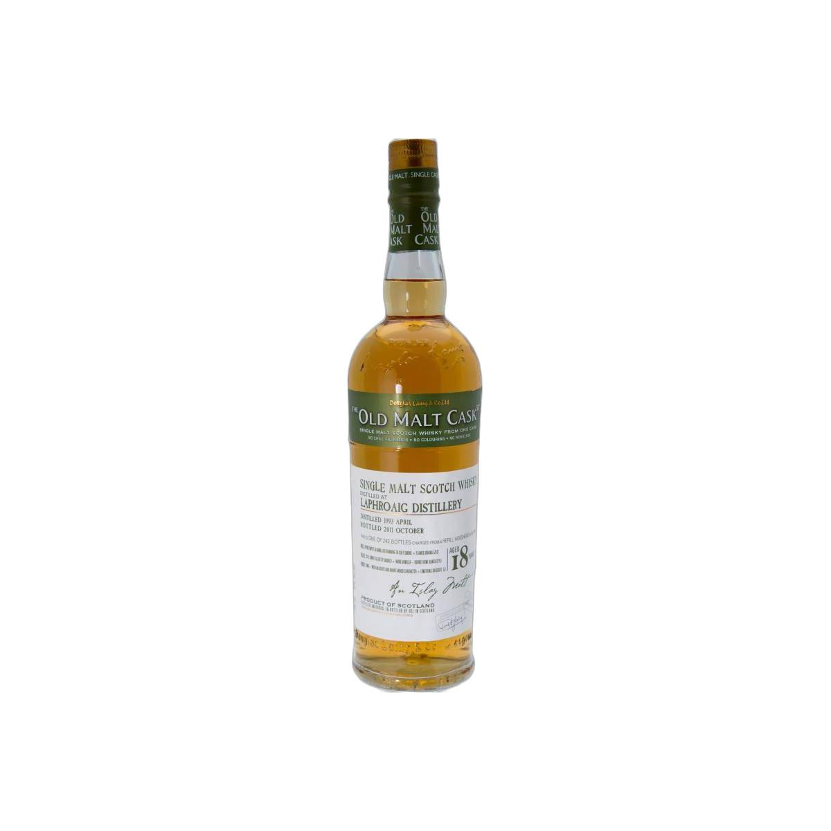 Laphroaig Old Malt Cask 1993 18 Years Single Malt Whisky