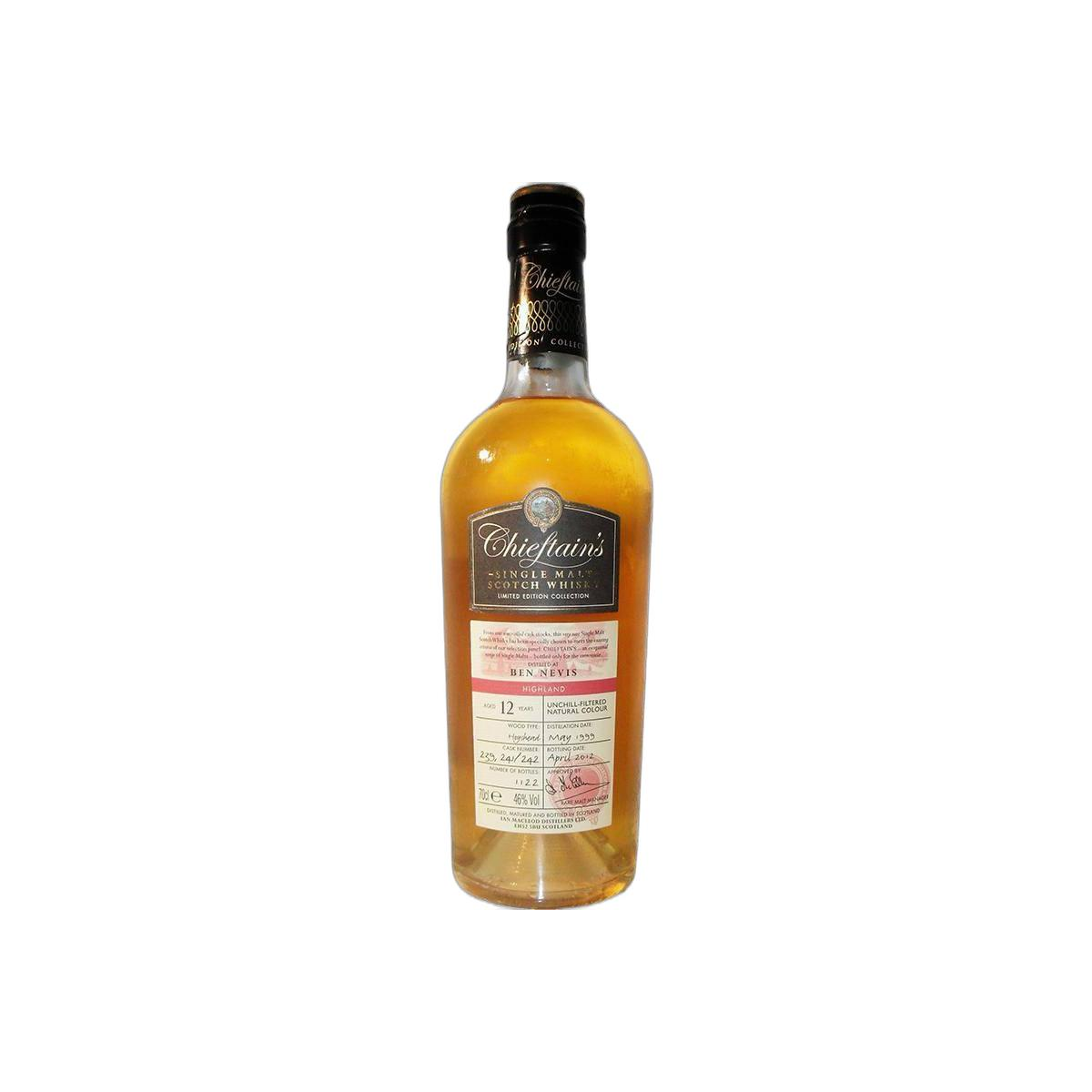 Ben Nevis 1999 12 Years Single Malt Whisky