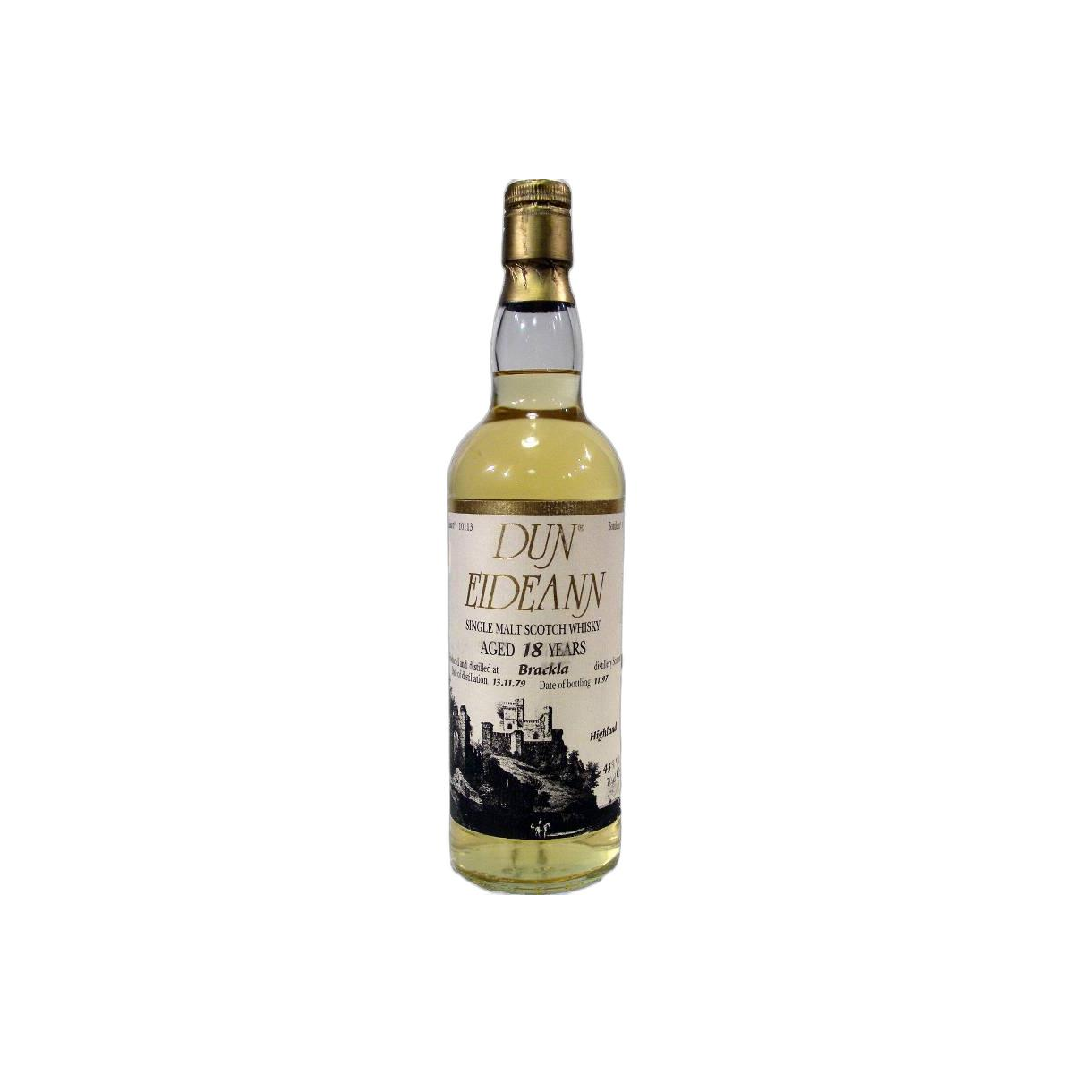 Royal Brackla 1979 18 Years Single Malt Whisky
