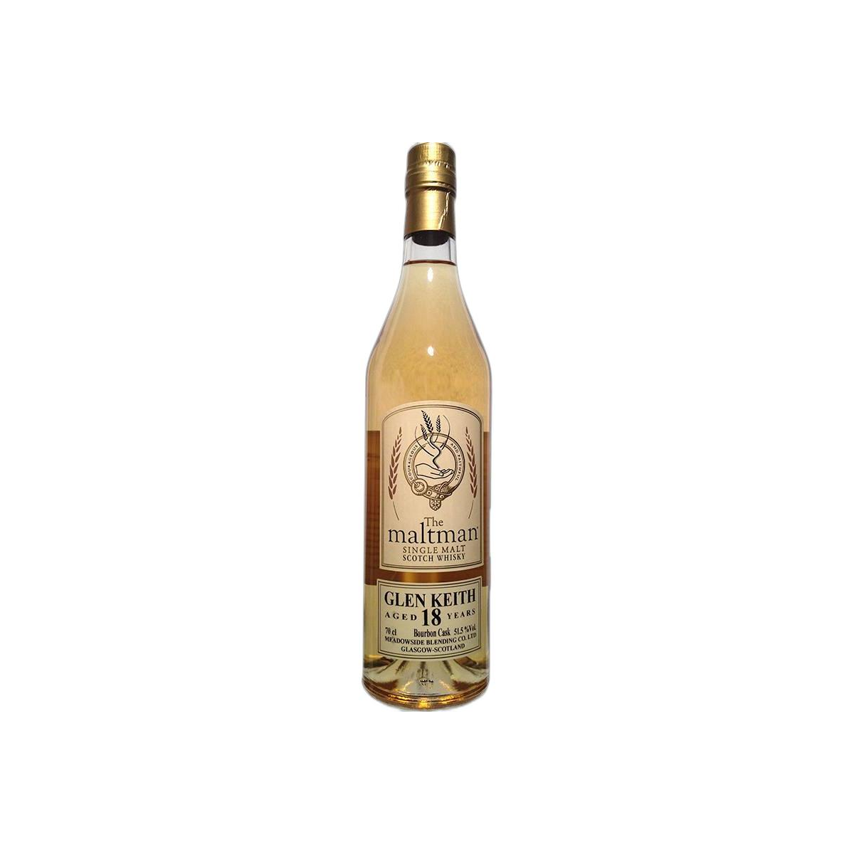 Glen Keith 1993 18 Years Single Malt Whisky