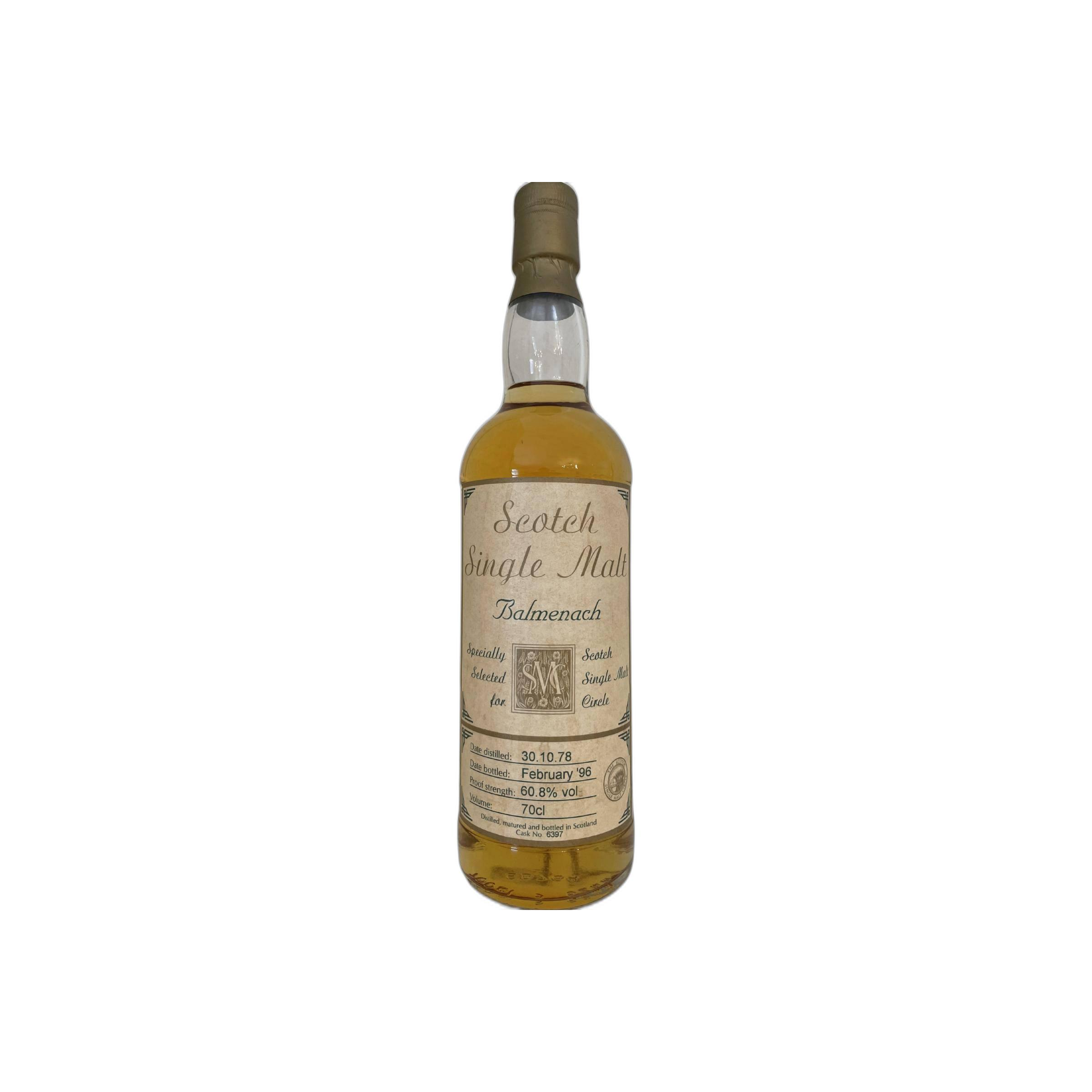 Balmenach 1978 17 Years Single Malt Whisky