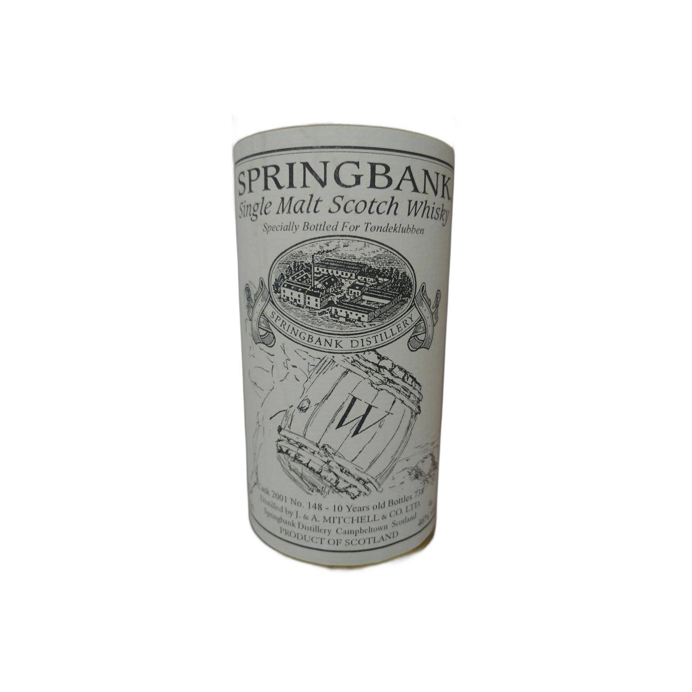 Springbank Private Bottling 2001 10 Years Single Malt Whisky 2