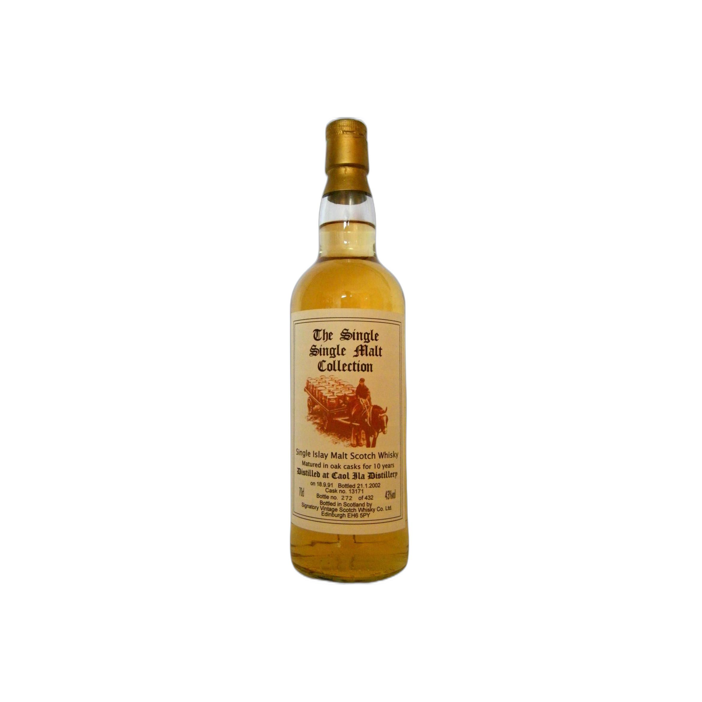 Caol Ila 1991 10 Years Single Malt Whisky