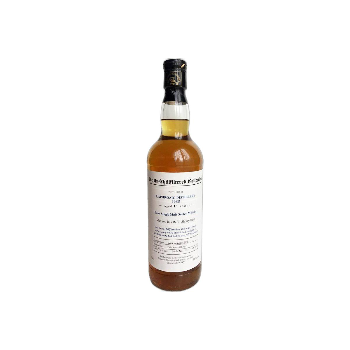 Laphroaig The Un-Chillfiltered Collection 1988 15 Years Single Malt Whisky