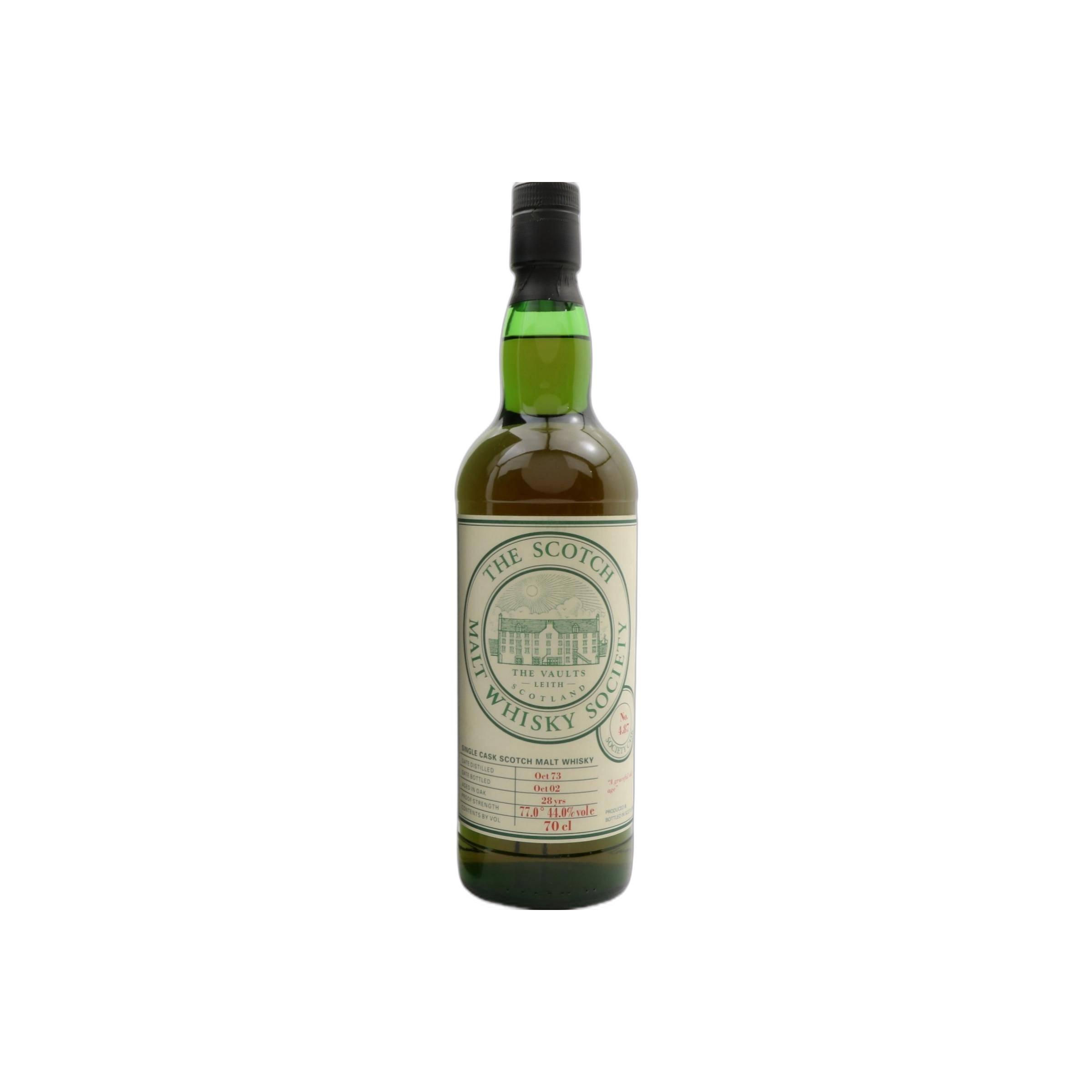The Scotch Malt Whisky Society 1973 28 Years Single Malt Whisky