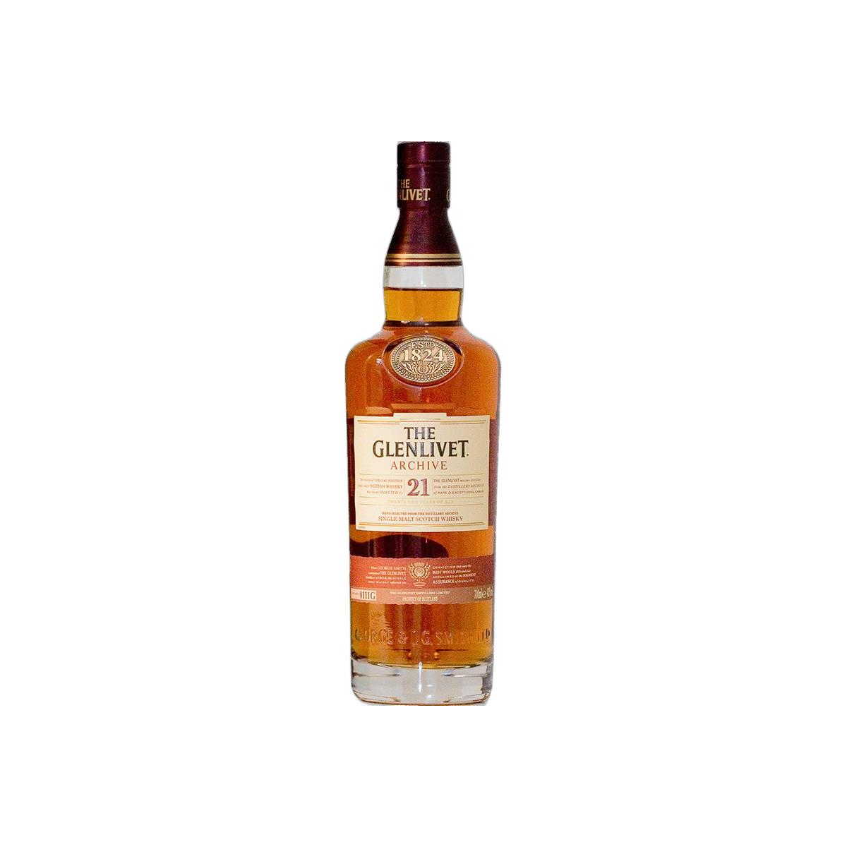 The Glenlivet 21 Years Single Malt Whisky
