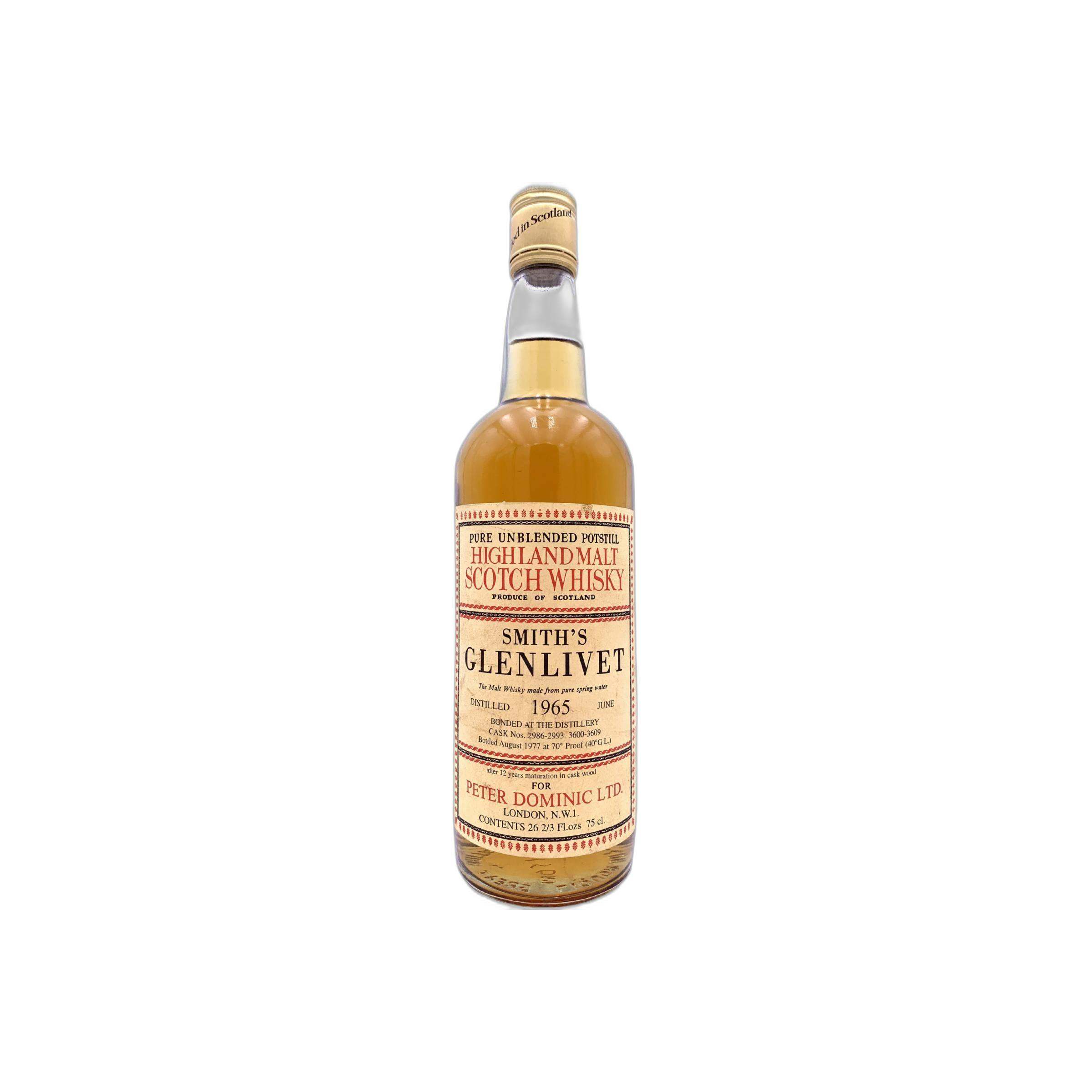 The Glenlivet 1965 12 Years Single Malt Whisky