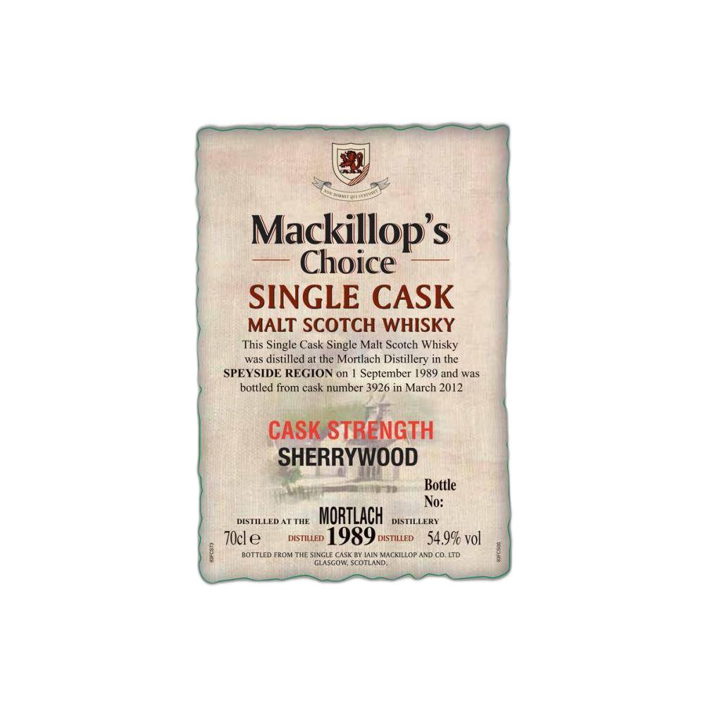 Mortlach 1989 22 Years Single Malt Whisky 2