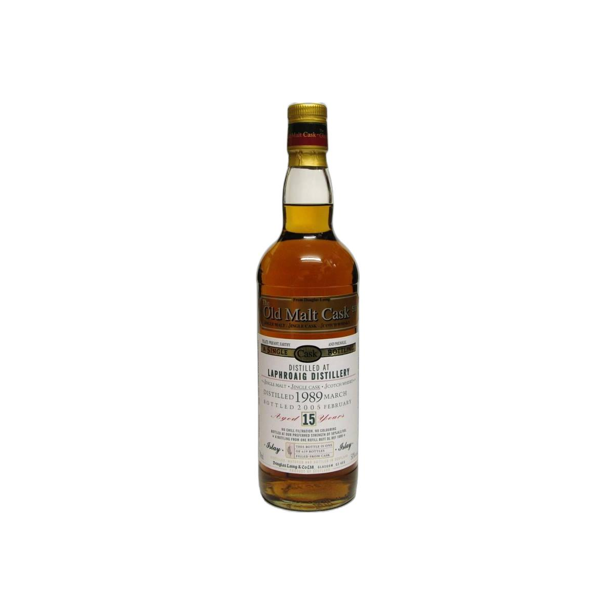 Laphroaig Old Malt Cask 1989 15 Years Single Malt Whisky