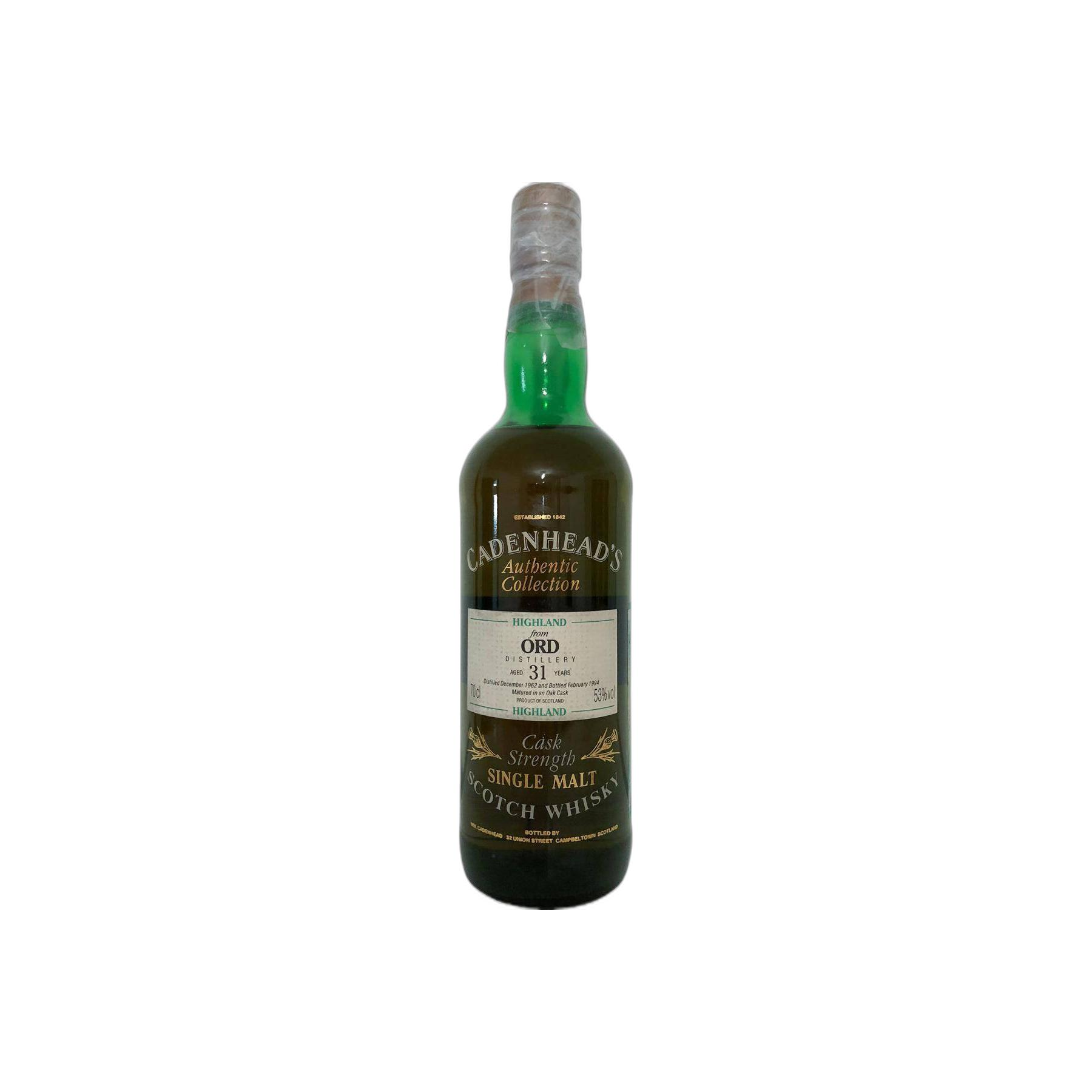 Glen Ord Authentic Collection 1962 31 Years Single Malt Whisky