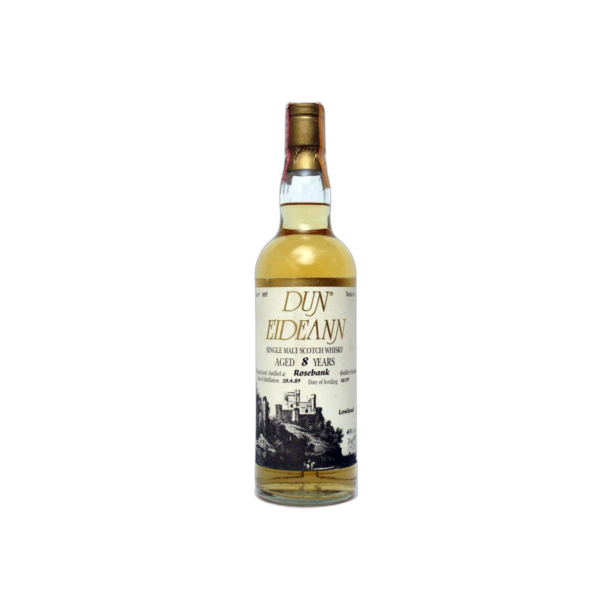 Rosebank 1989 8 Years Single Malt Whisky